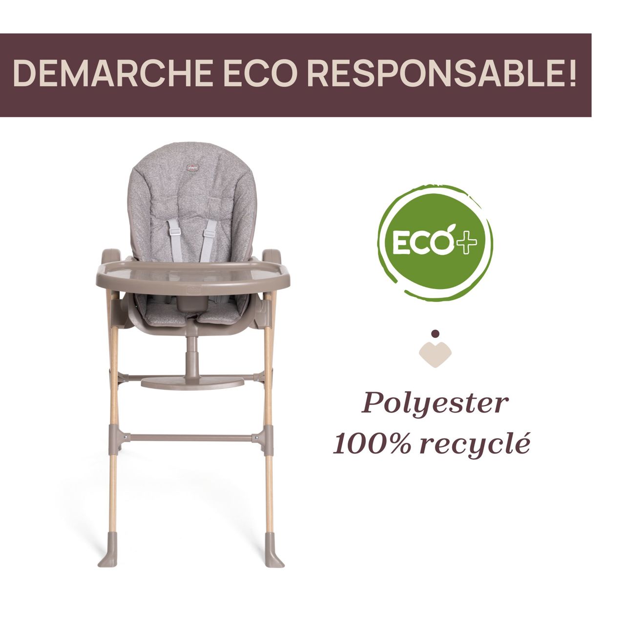 Chaise Haute Polly Essential  Chicco - 4