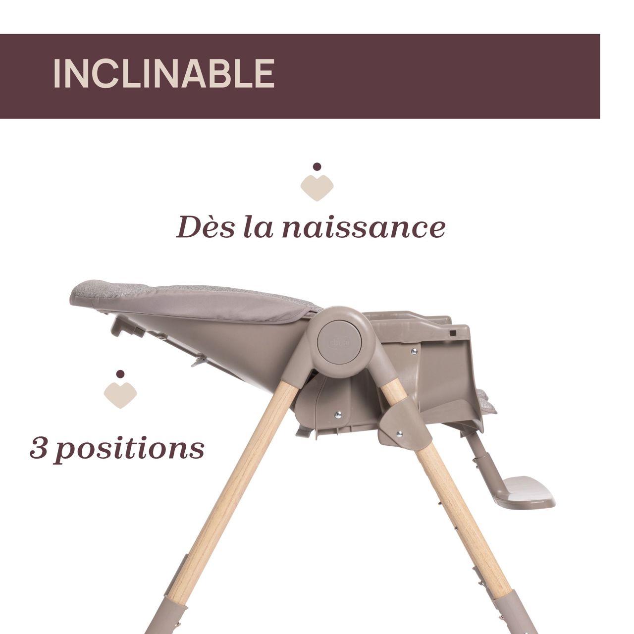 Chaise Haute Polly Essential  Chicco - 2