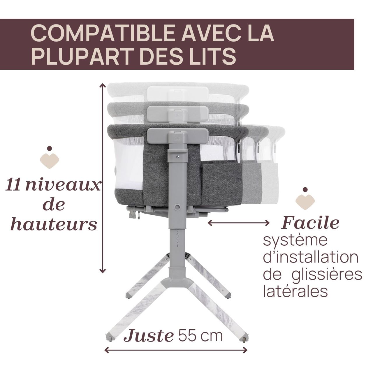 Berceau Cododo Next2Me Armonia Chicco - 4