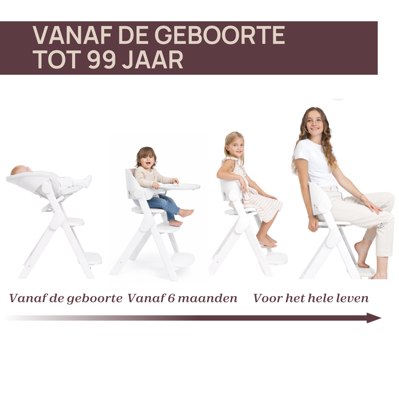 Meraviglia Meegroeiende Kinderstoel Chicco - 1