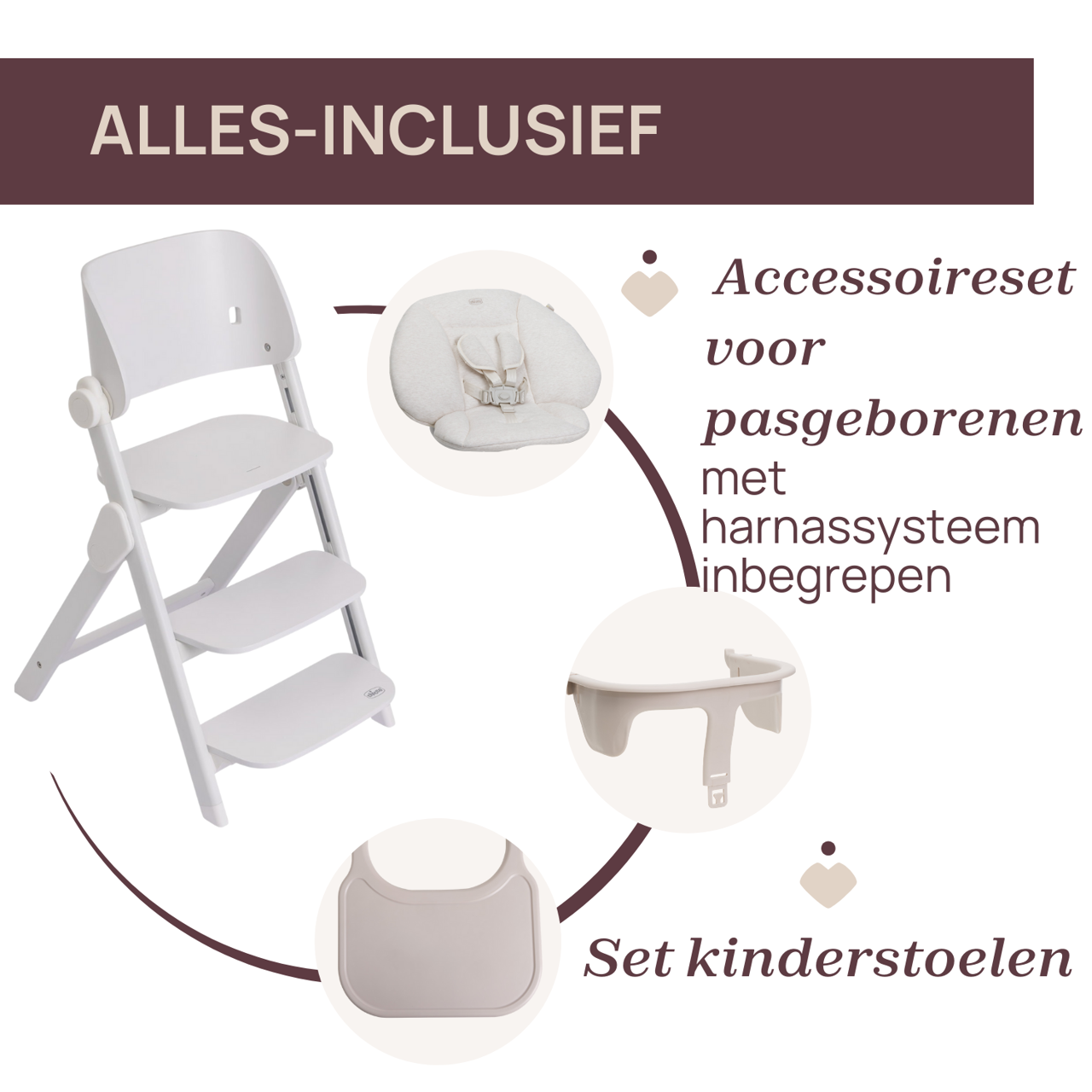 Meraviglia Meegroeiende Kinderstoel Chicco - 2