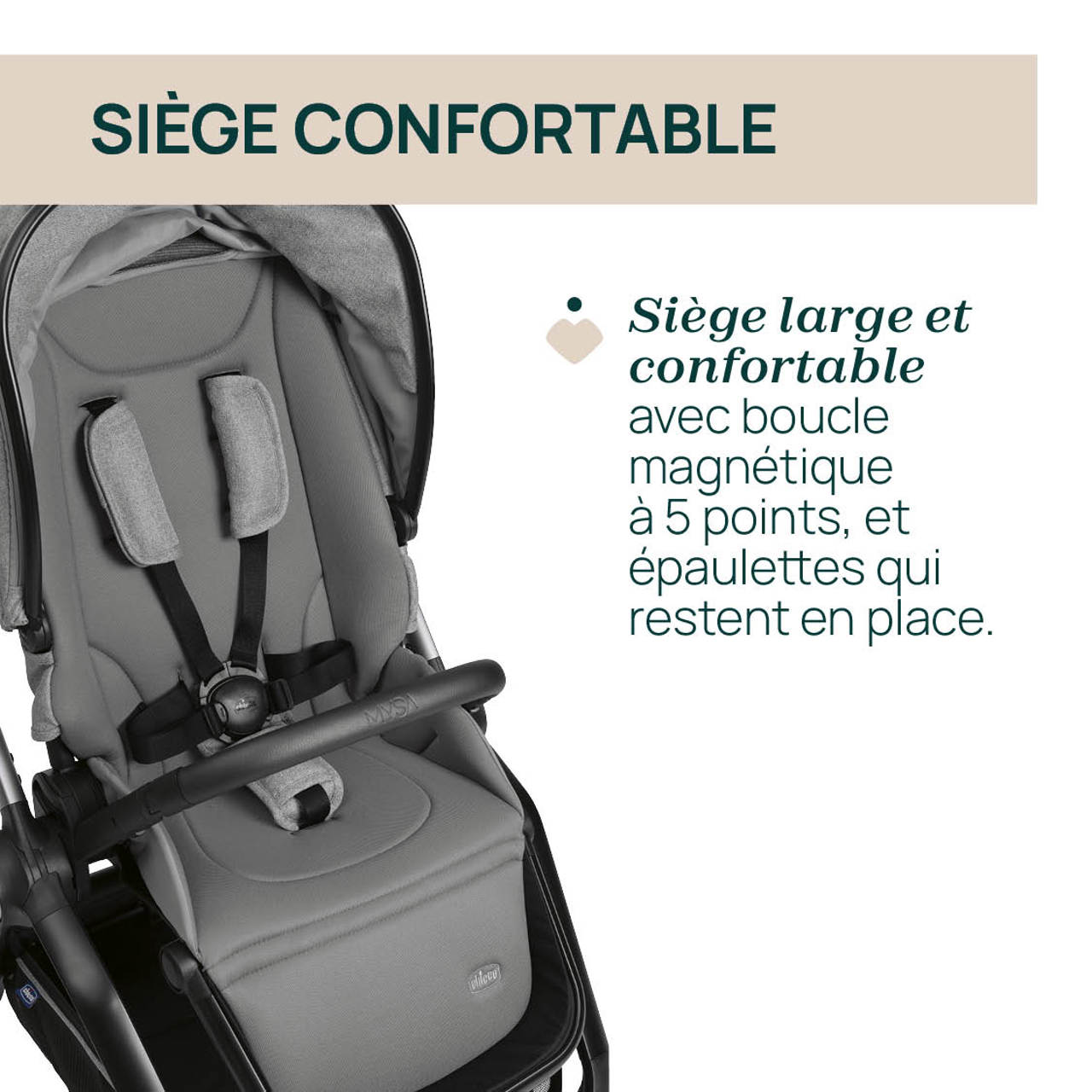 Duo Mysa - First Seat Recline i-Size et base rotative Chicco - 4