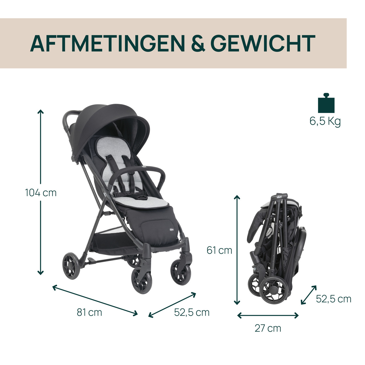 Taormina kinderwagen Chicco - 1