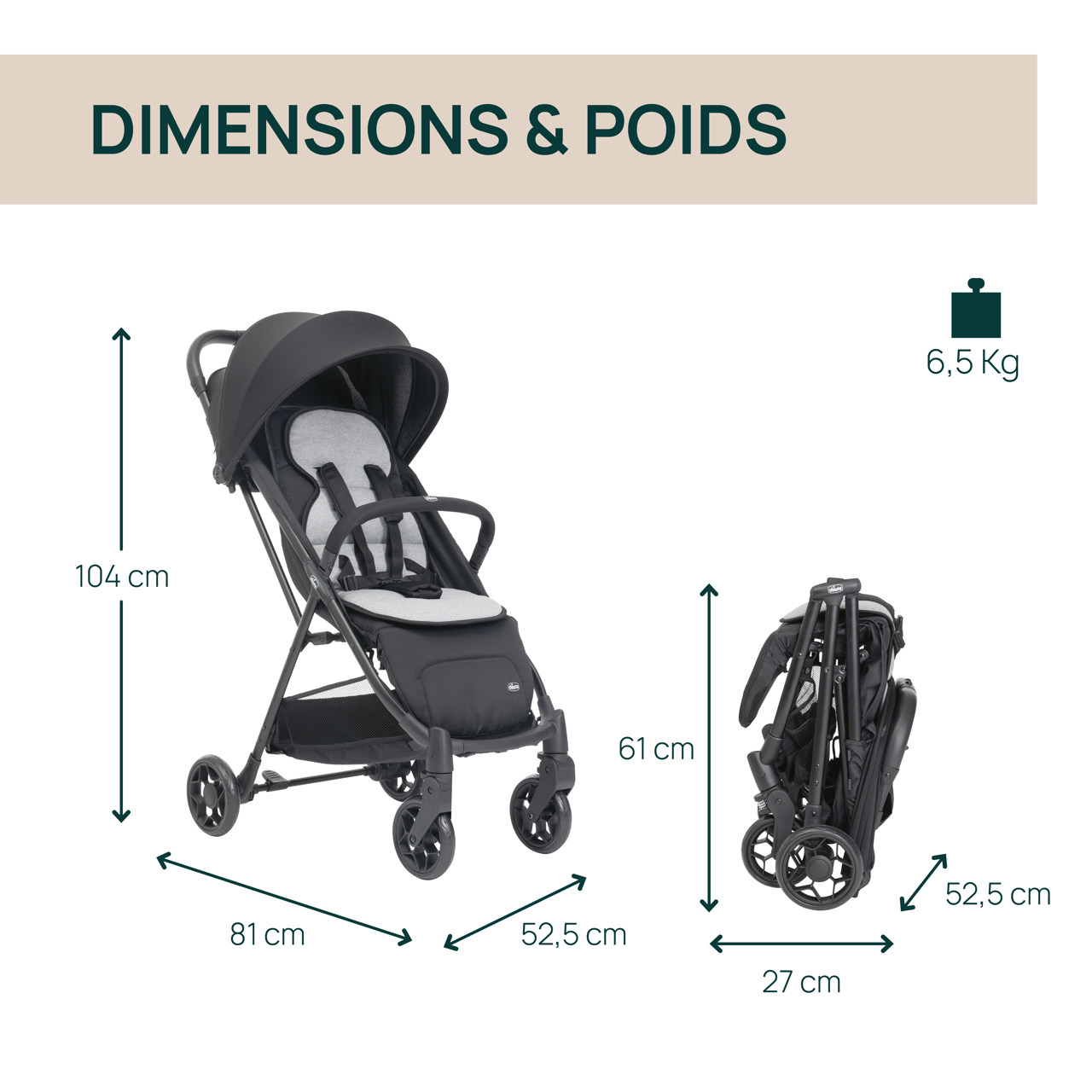 Poussette Taormina Chicco - 1