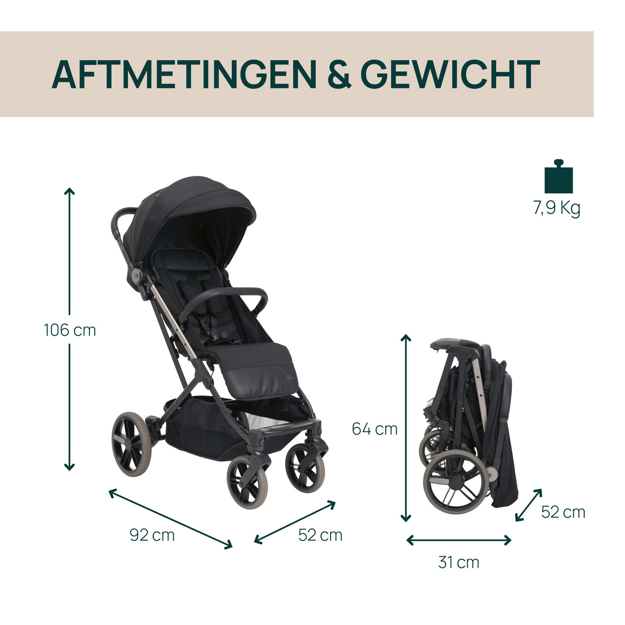 Dolomiti kinderwagen Chicco - 1