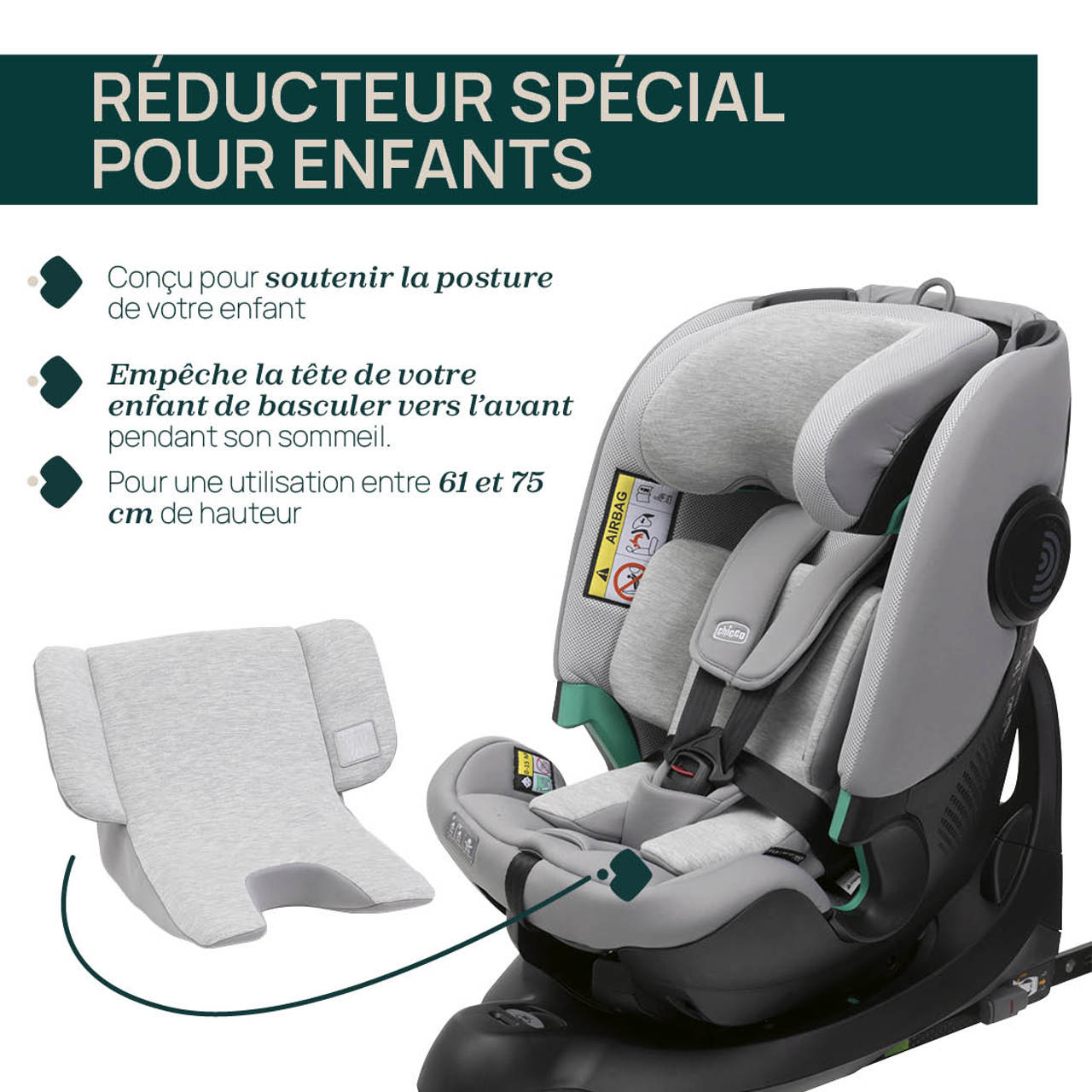 Siège-Auto FullSeat 360 i-Size avec base (61-150 cm) Chicco - 6