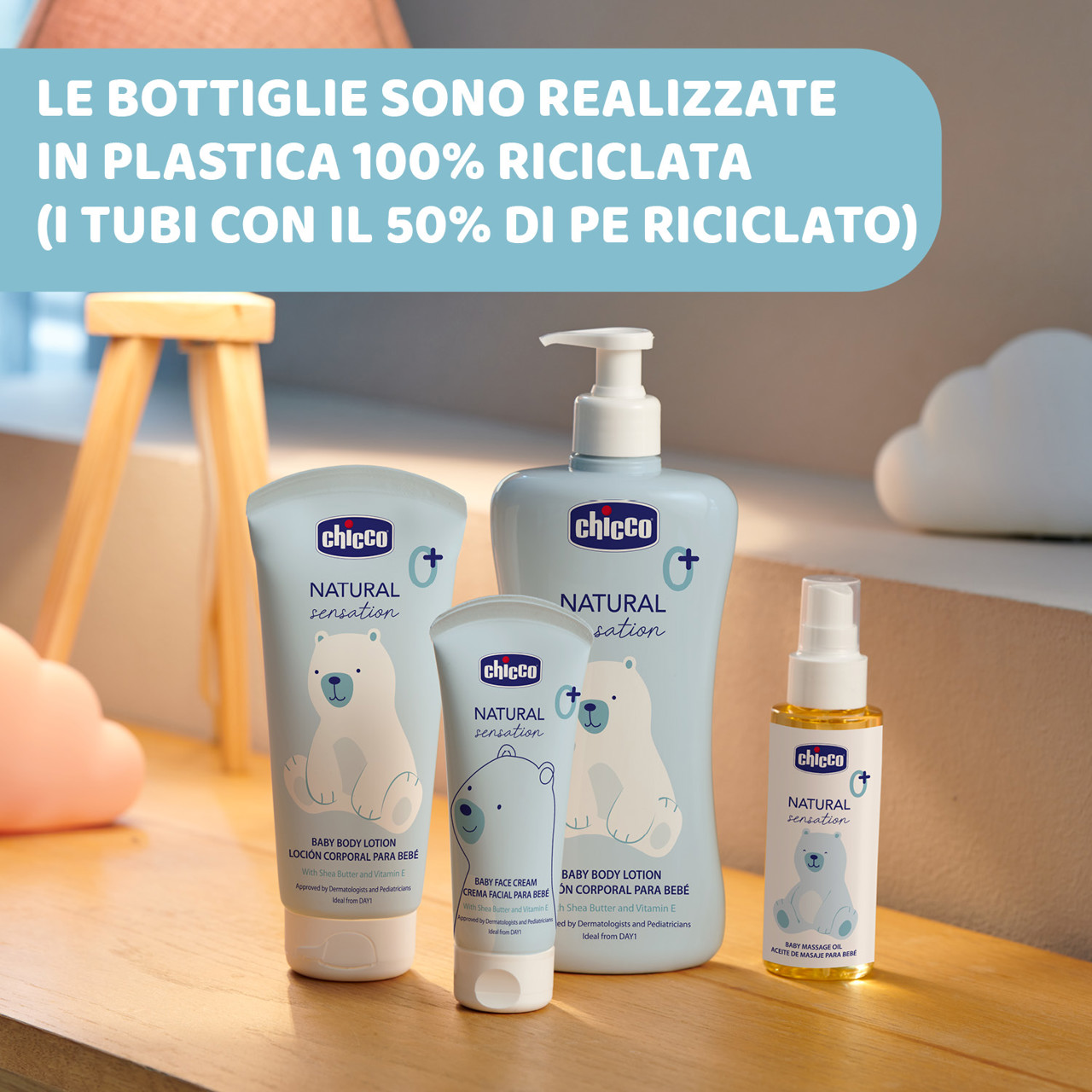 Natural Sensation Baby Cosmetic Set Chicco - 6