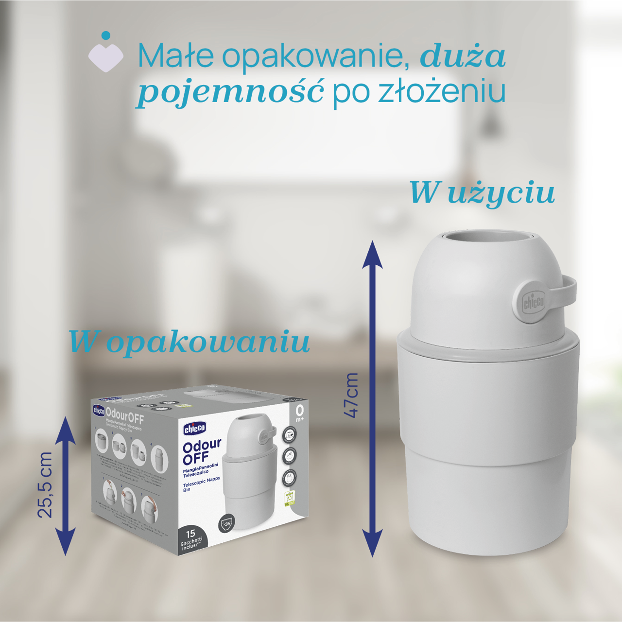 TELESKOPOWY KOSZ NA PIELUCHY null - 9