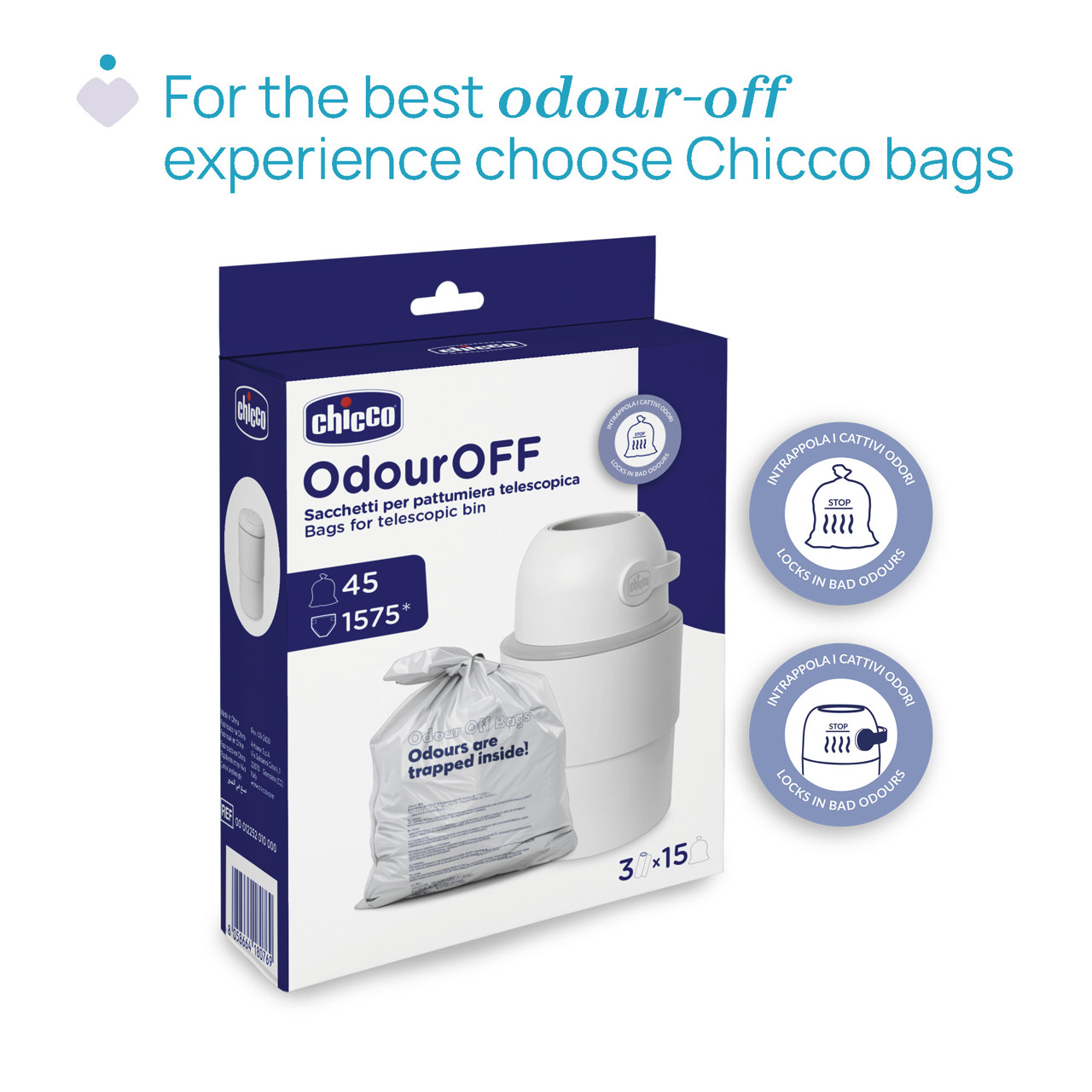 Contenedor de Pañales Chicco - 6
