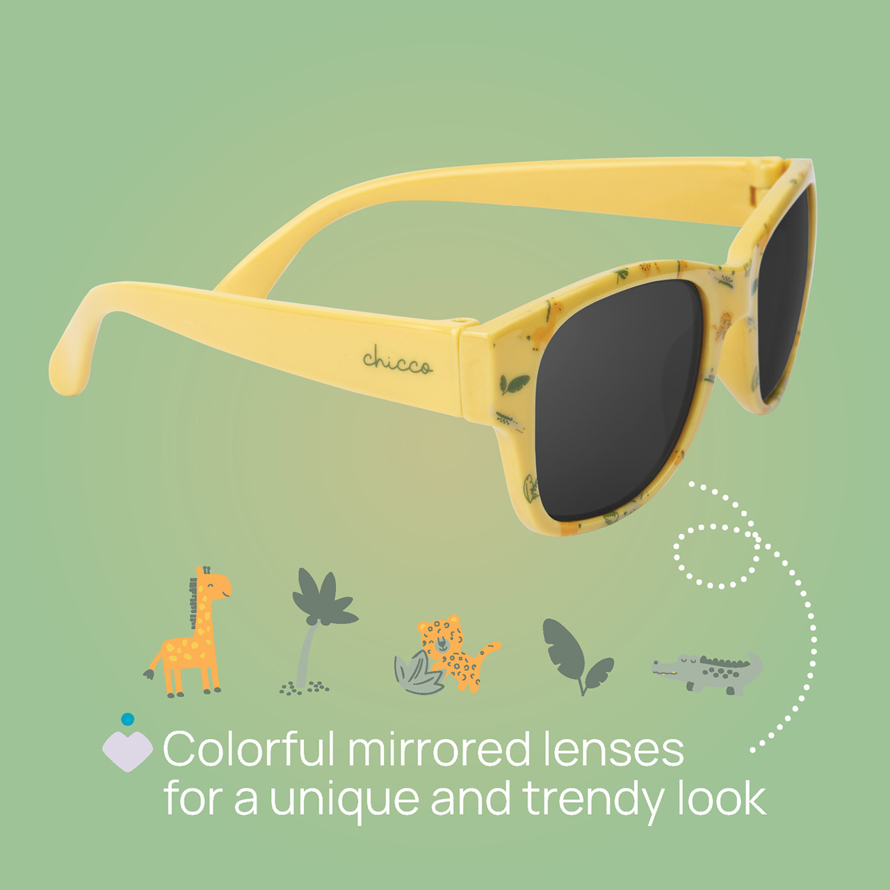 Lunettes de soleil 12m+ effet miroir Chicco - 1