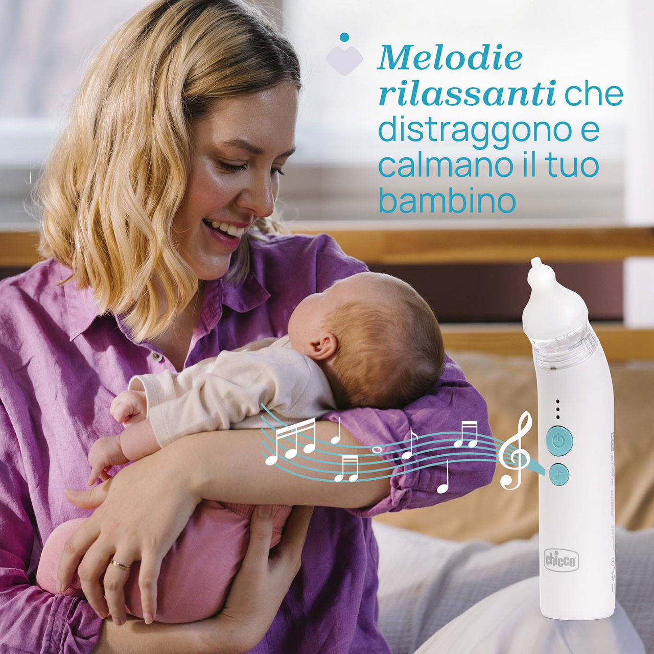Aspiratore nasale elettrico Physioclean Chicco - 3
