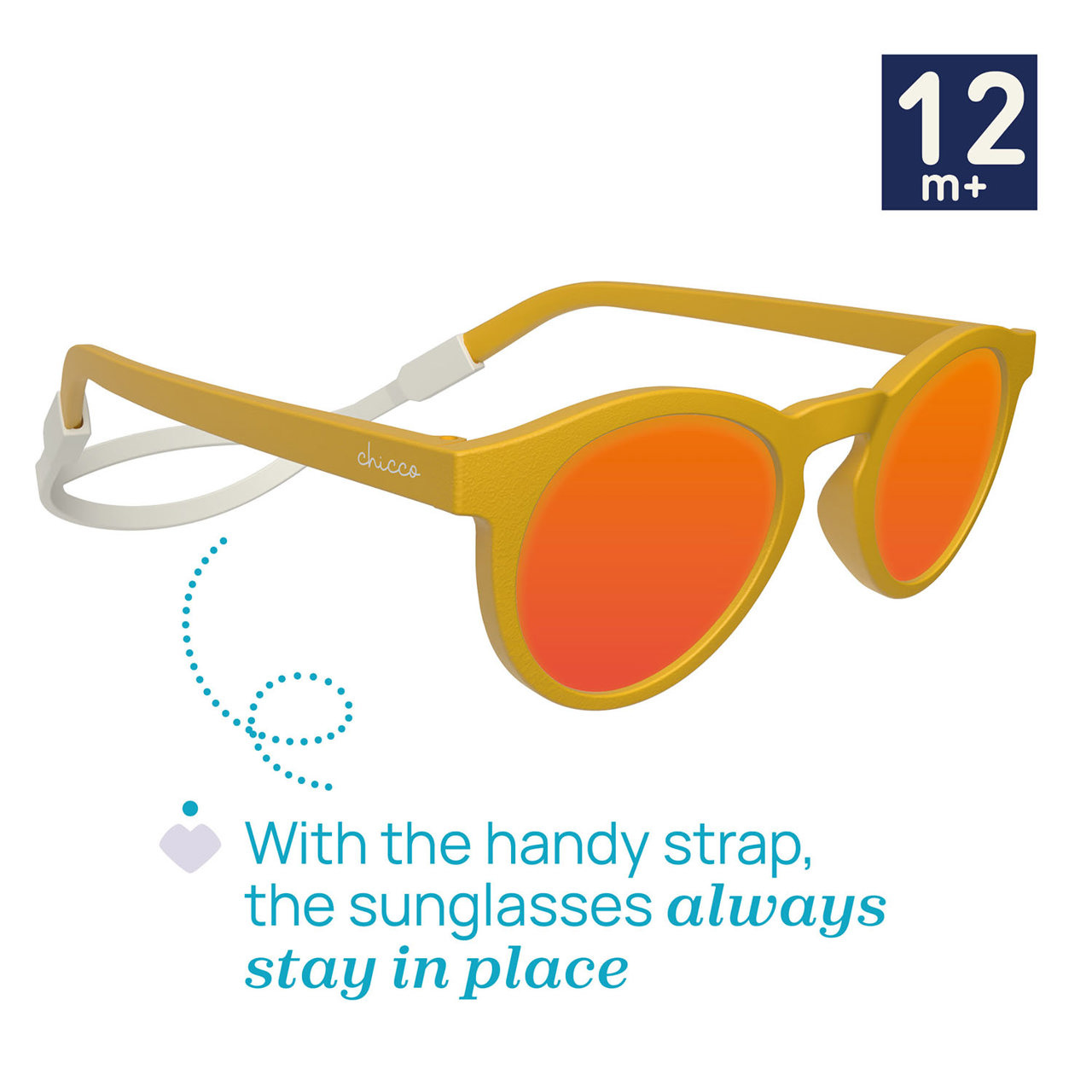 &Oacute;culos de sol 12M+  Chicco - 1