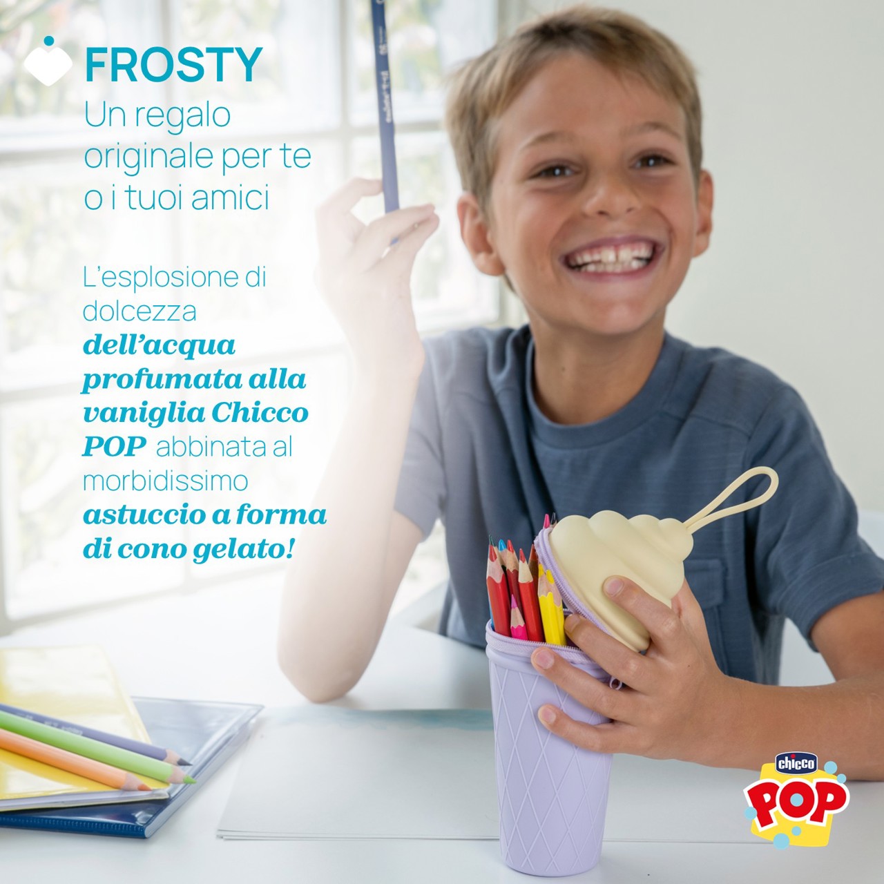 FROSTY GIFT SET- ACQUA PROFUMATA 150ML CON ASTUCCIO Chicco - 1