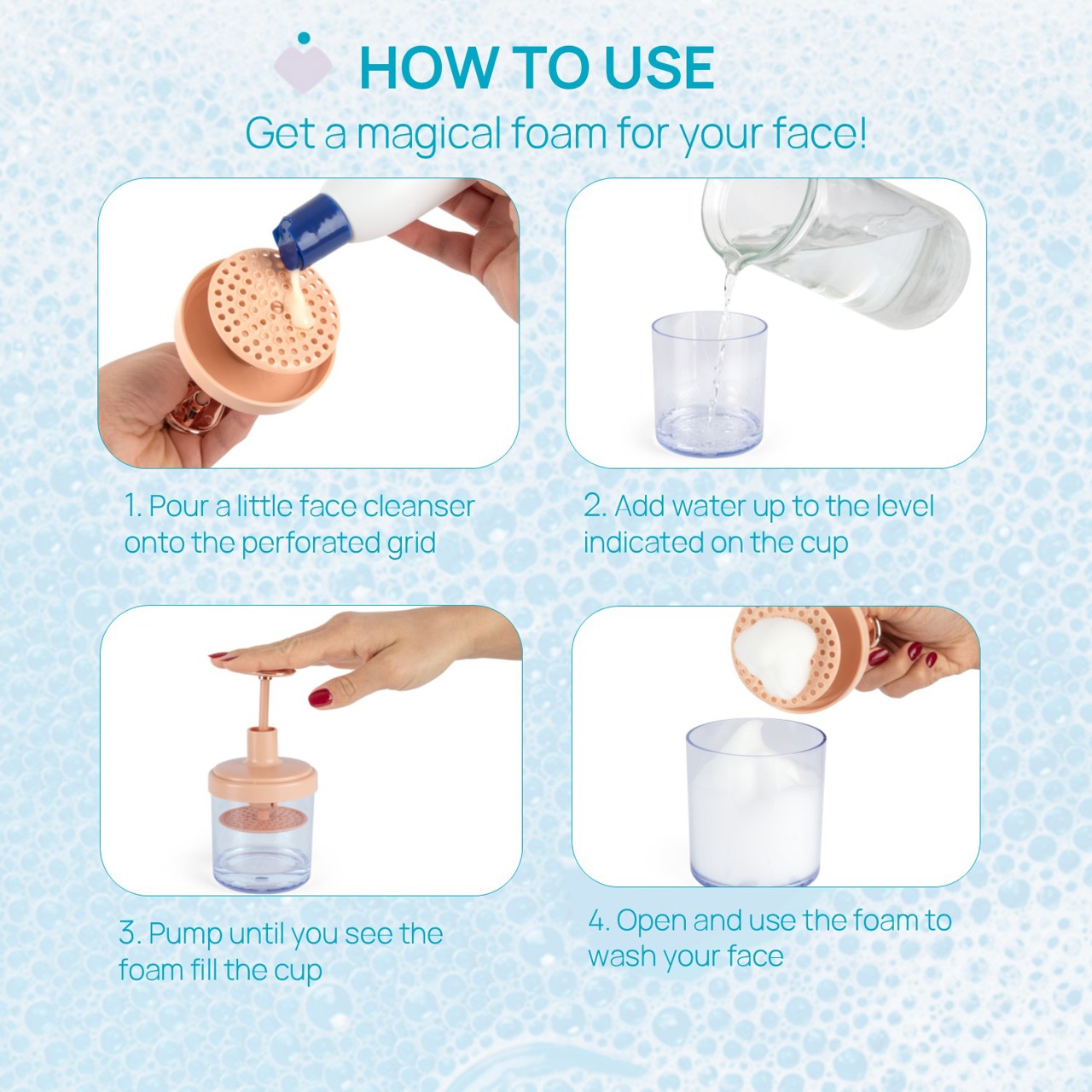Gel de Limpeza Facial com Kit Espuma F&aacute;cil Chicco - 2
