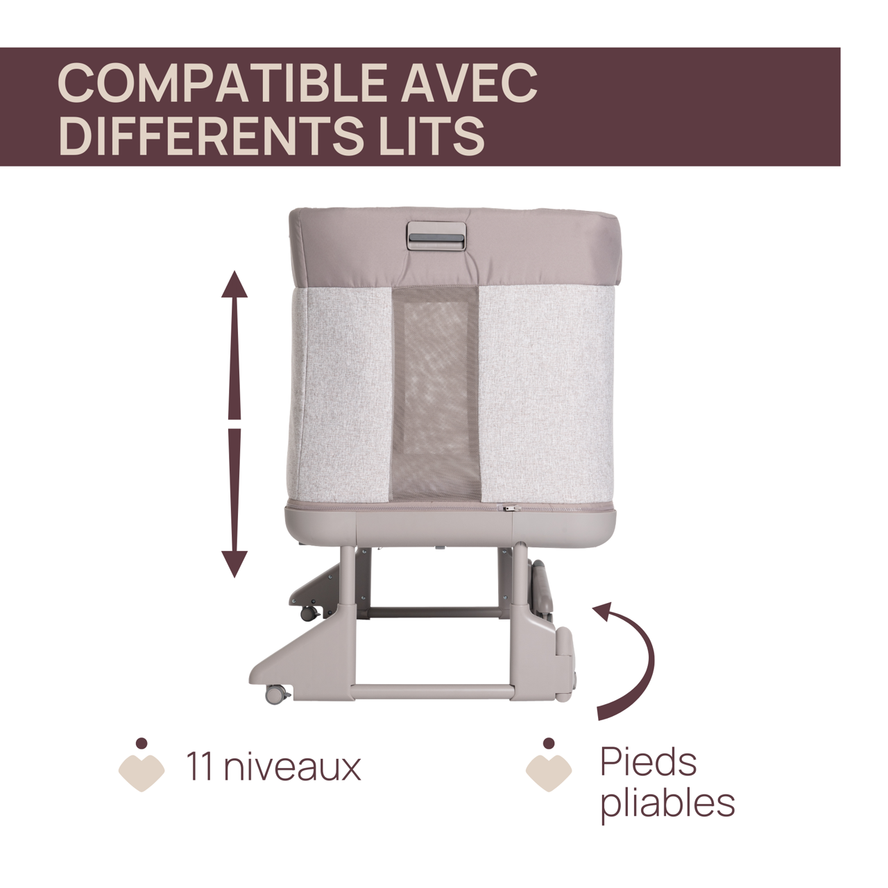 Berceau cododo évolutif Chicco Next2Me Forever null - 3