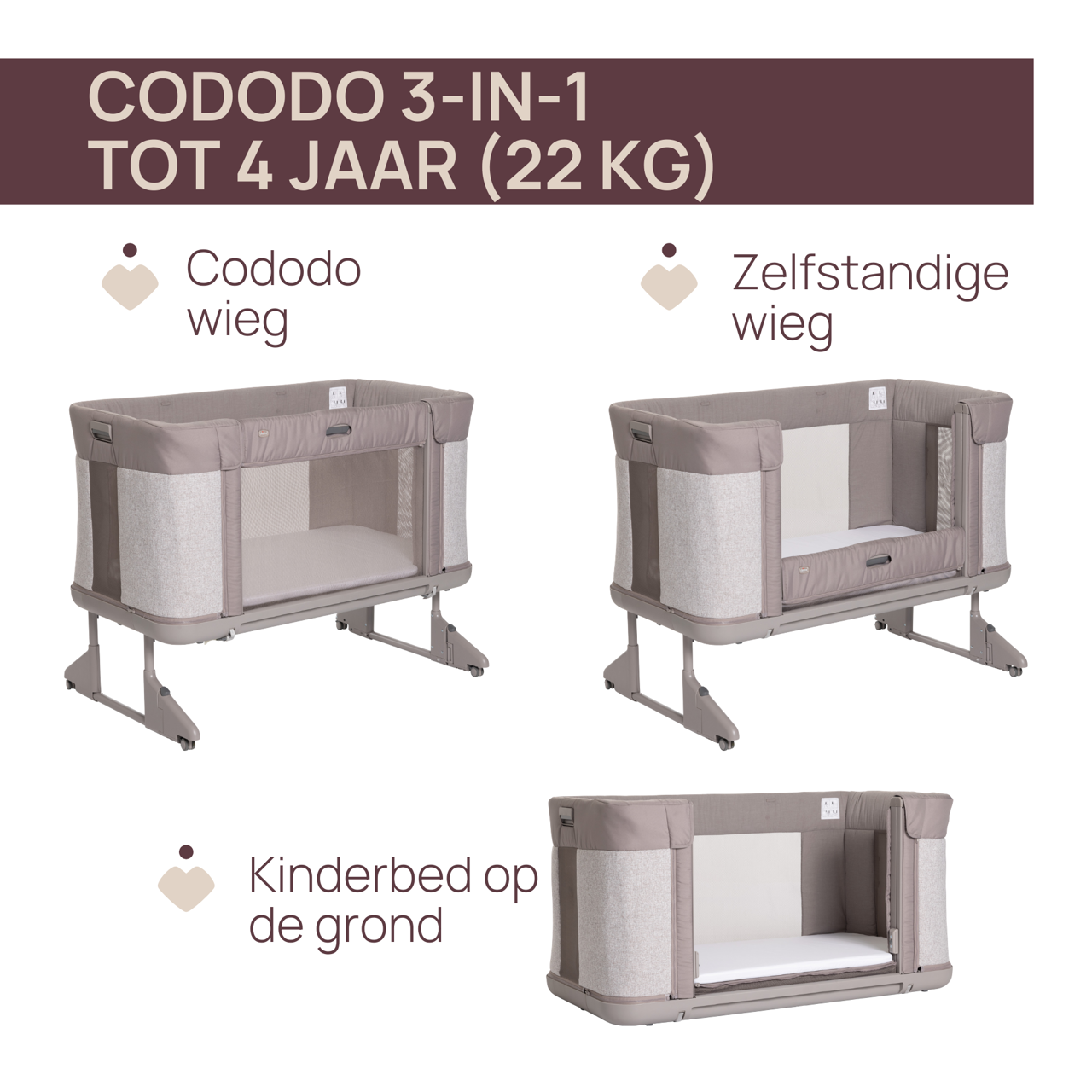 Co-sleeper Wieg Chicco Next2Me Forever  Chicco - 1