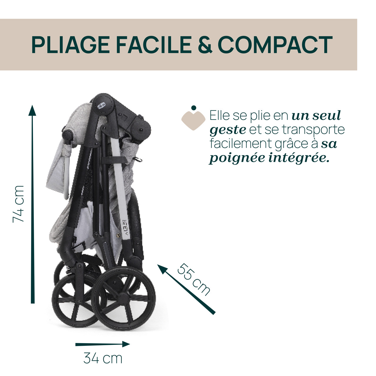 Poussette Seety 2 Chicco - 1