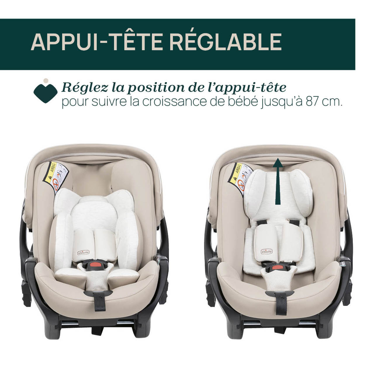 Trio Bellagio - First-Seat Recline i-Size Chicco - 20