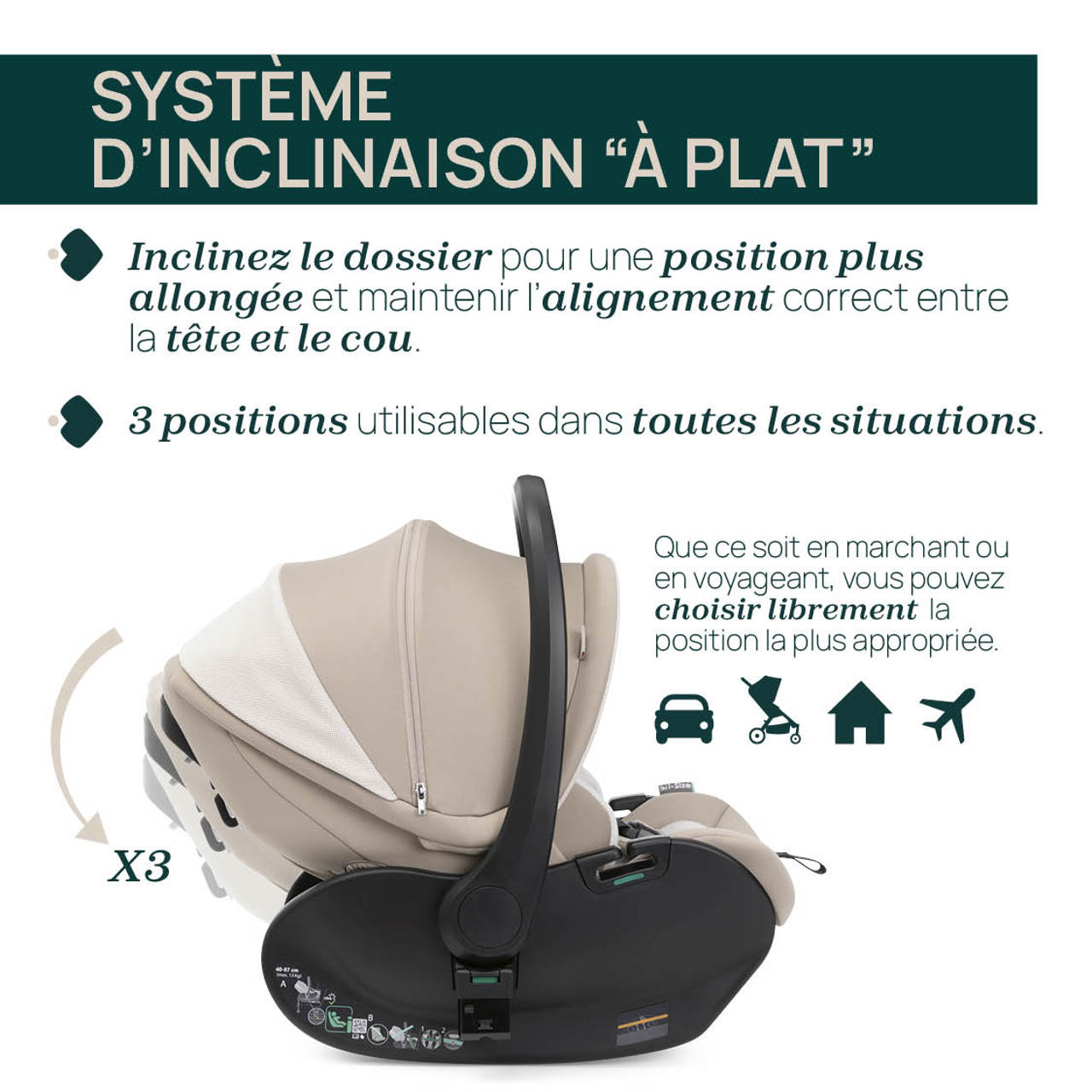 Siège-auto First-Seat Recline i-Size (40-87 cm) image number 6