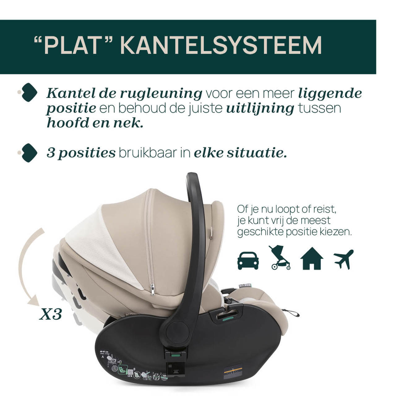 Autostoel First-Seat Recline i-Size (40-87 CM) image number 2