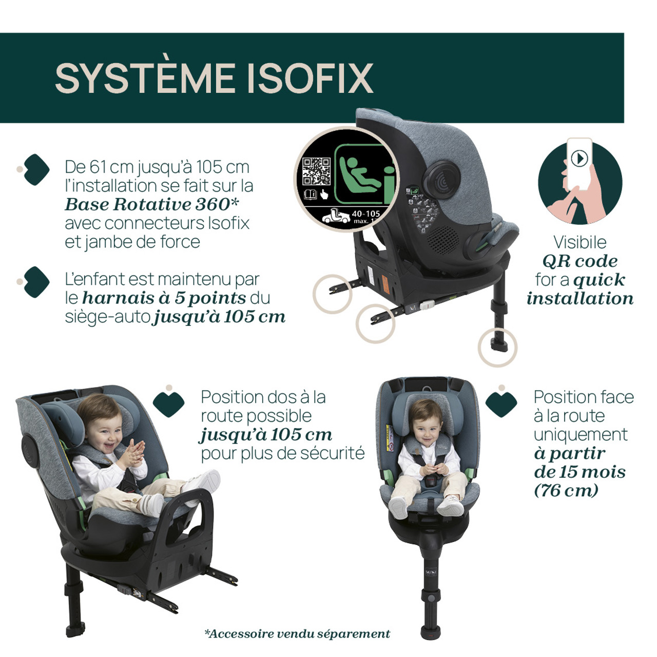 Bi-Seat i-Size Air (61-150 cm) Chicco - 2