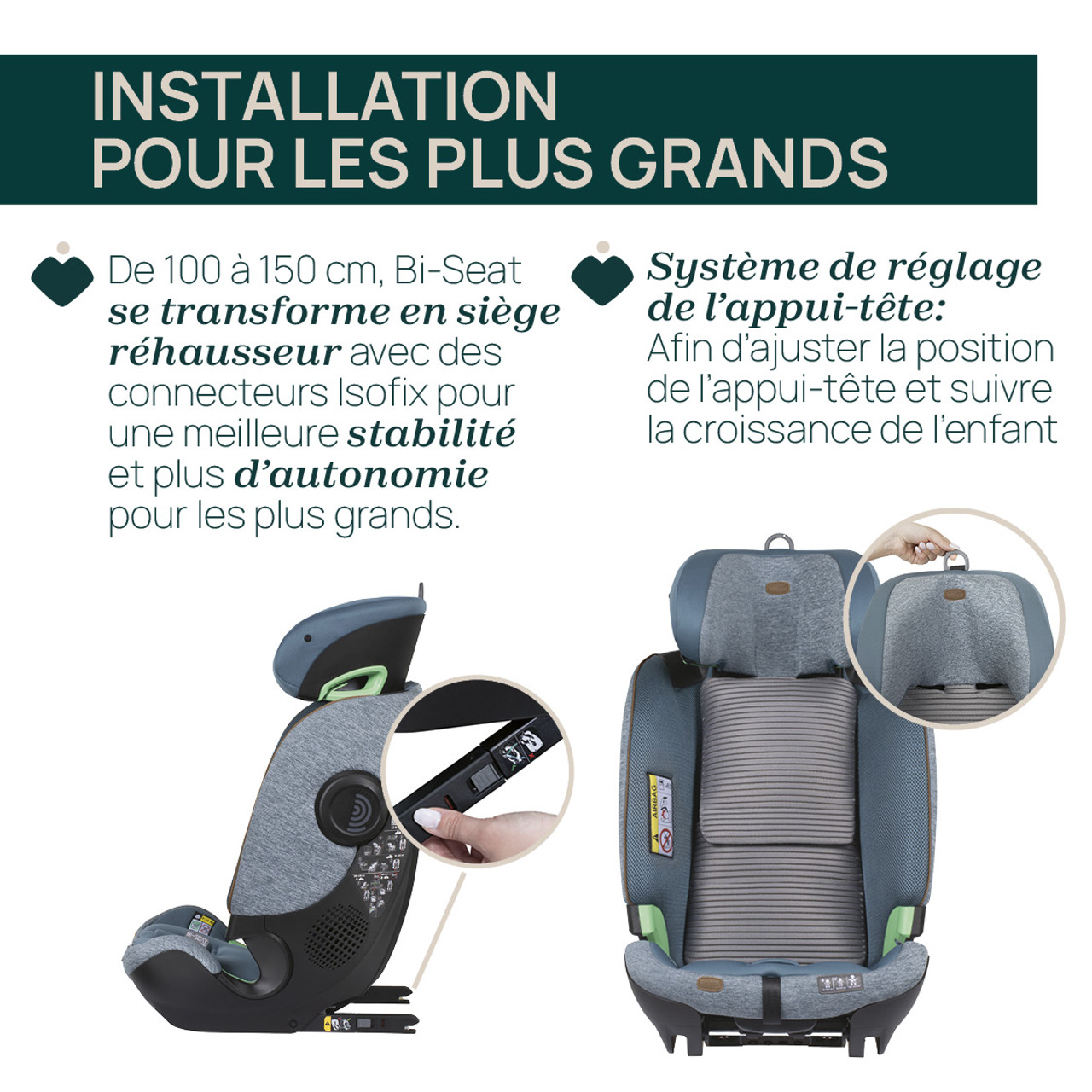 Bi-Seat i-Size Air (61-150 cm) Chicco - 5