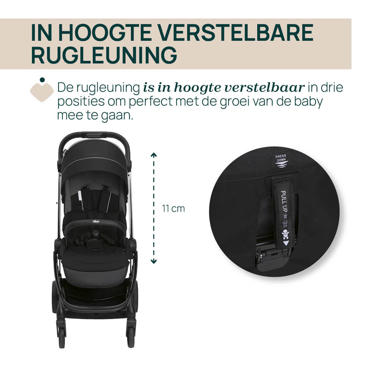 One4Ever Lounge Kinderwagen  Chicco - 5