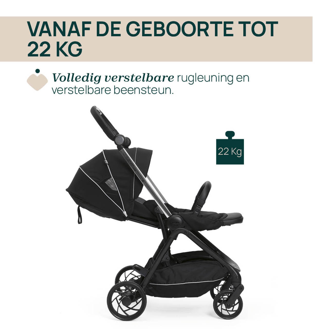 One4Ever Lounge Kinderwagen  image number 1