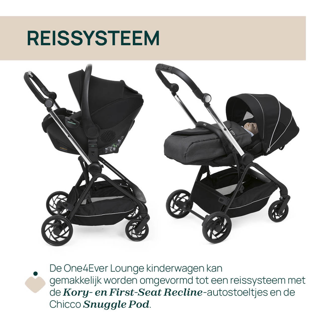 One4Ever Lounge Kinderwagen  Chicco - 4
