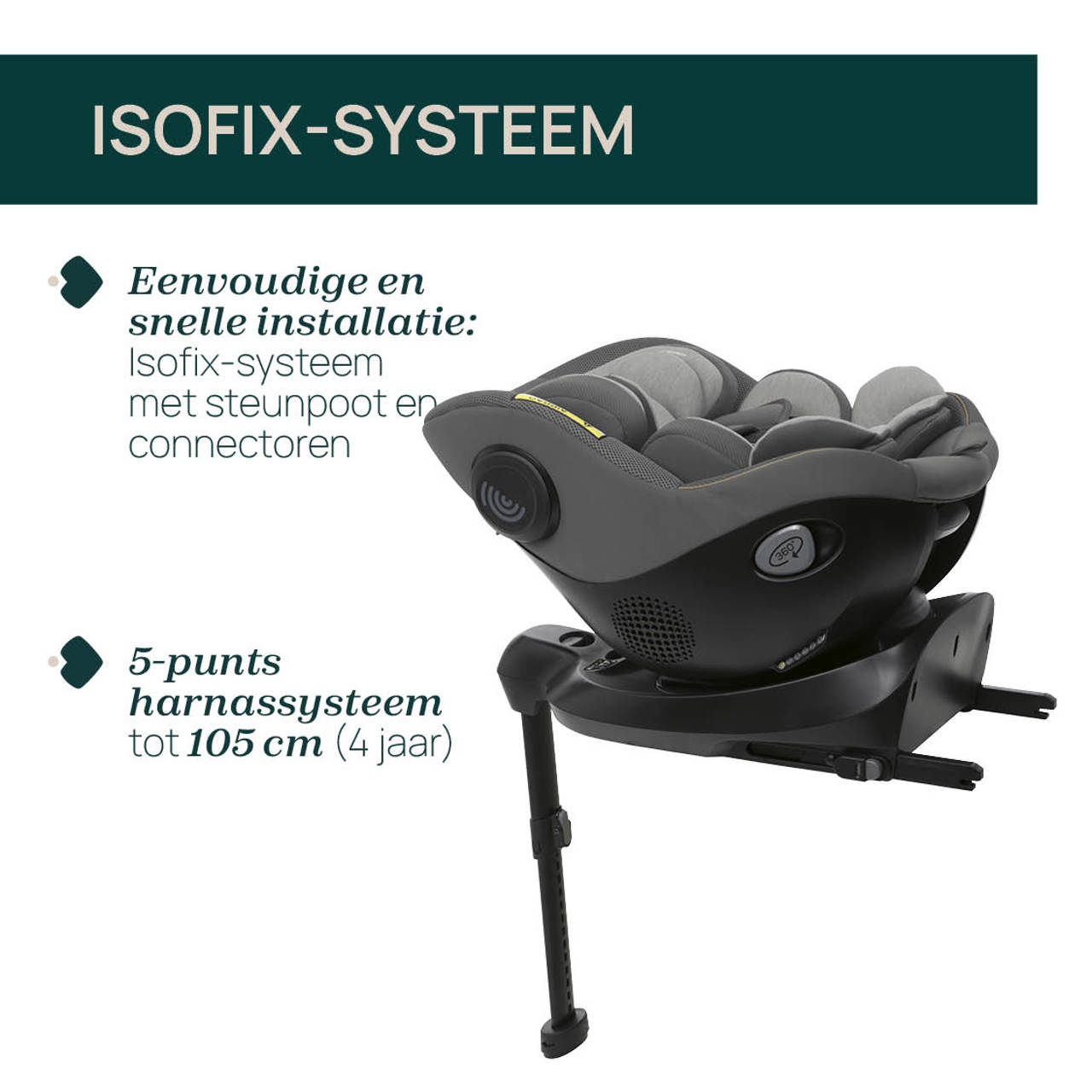 Autostoel Seat105 i-Size (40-105 cm) image number 9