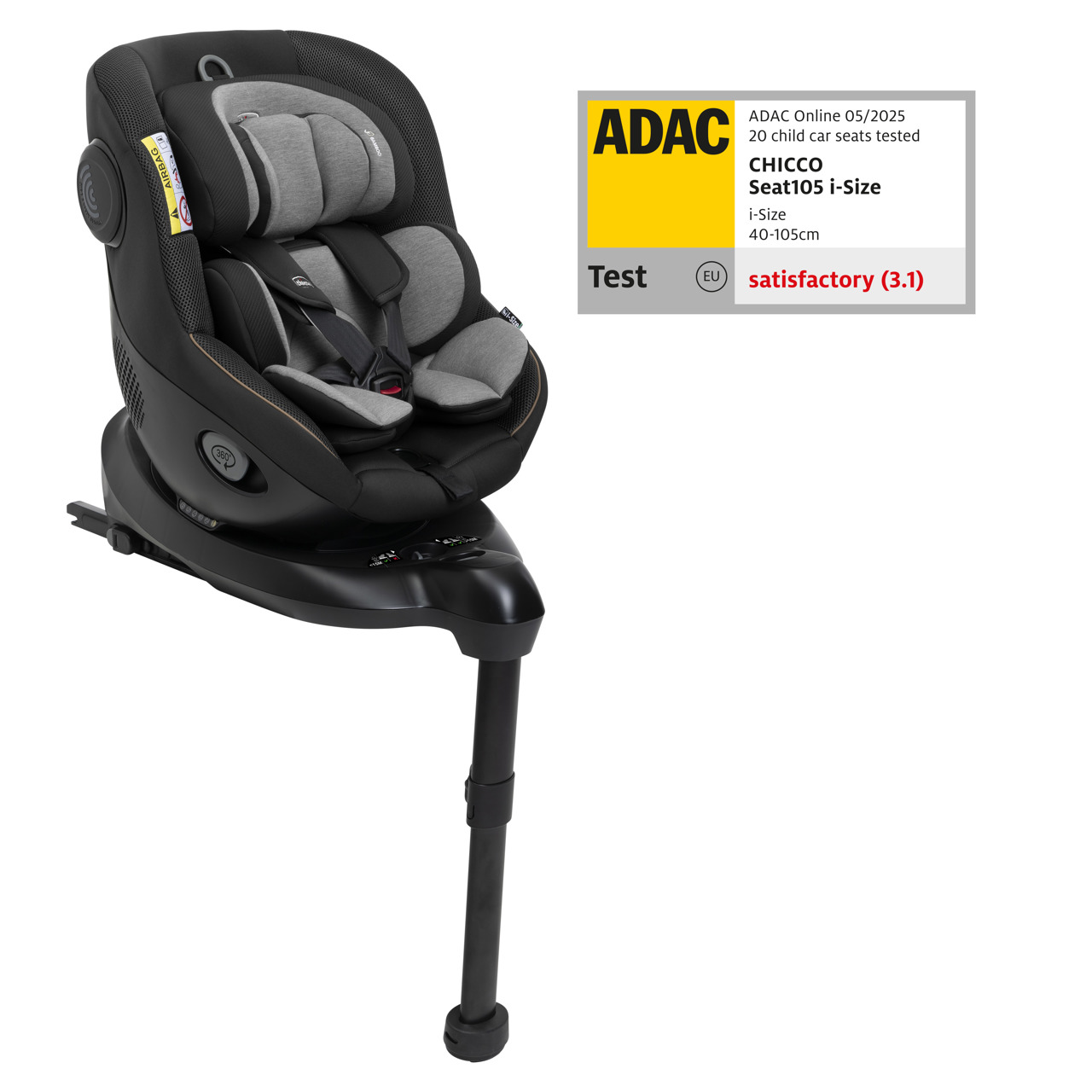 Autostoel Seat105 i-Size (40-105 cm) Chicco - 1