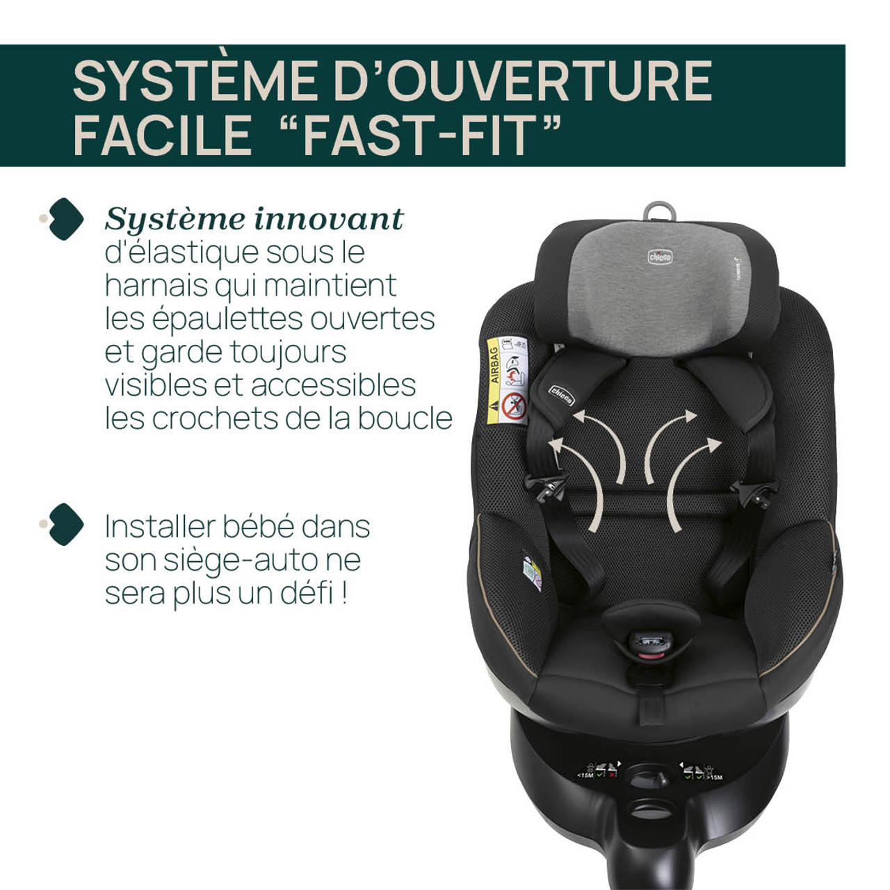 Siège-auto Seat105 i-Size (40-105 cm) Chicco - 3