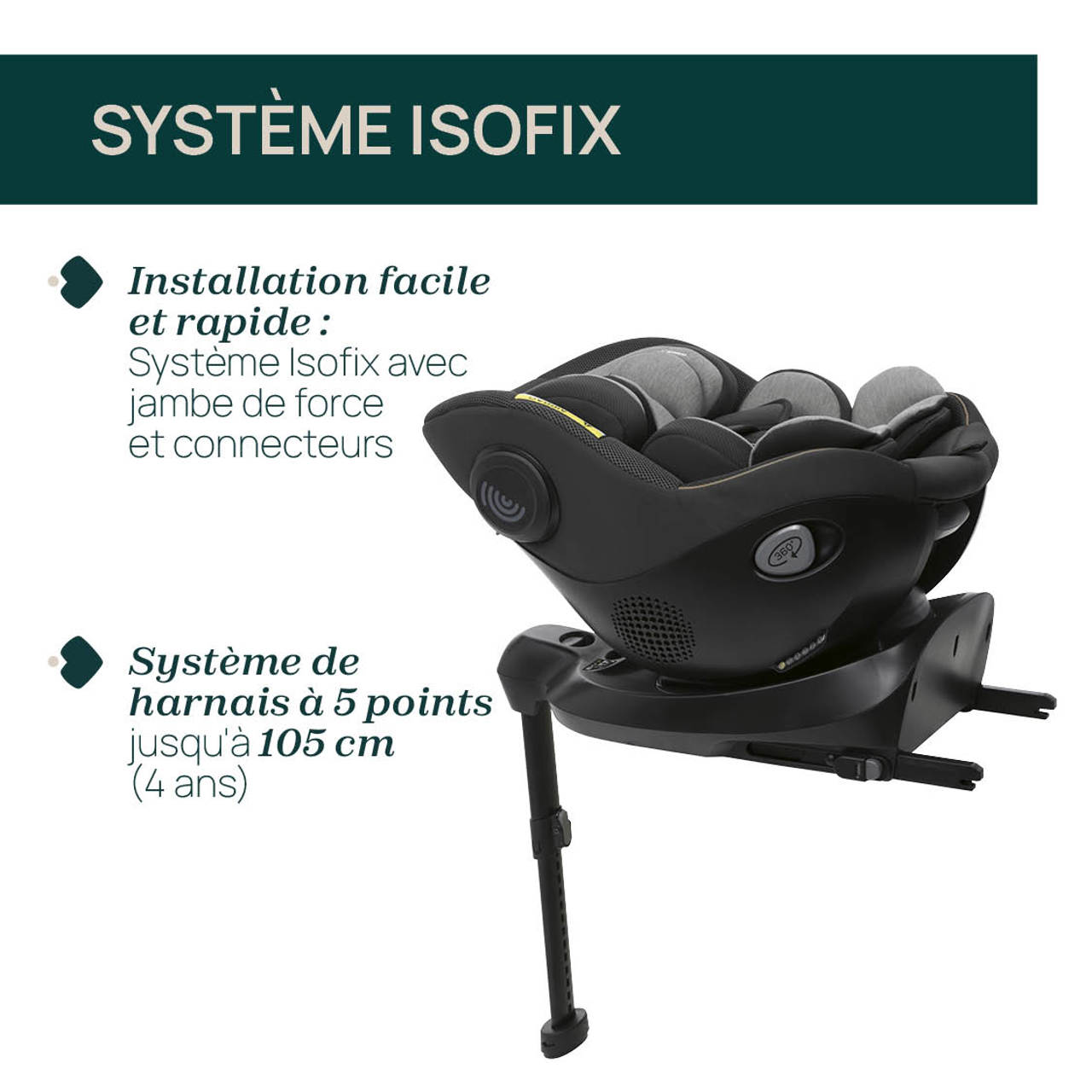 Siège-auto Seat105 i-Size (40-105 cm) null - 4