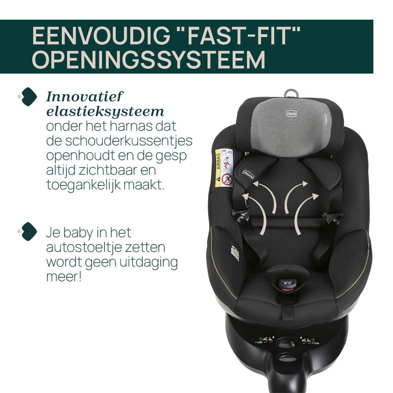 Autostoel Seat105 i-Size (40-105 cm) Chicco - 3