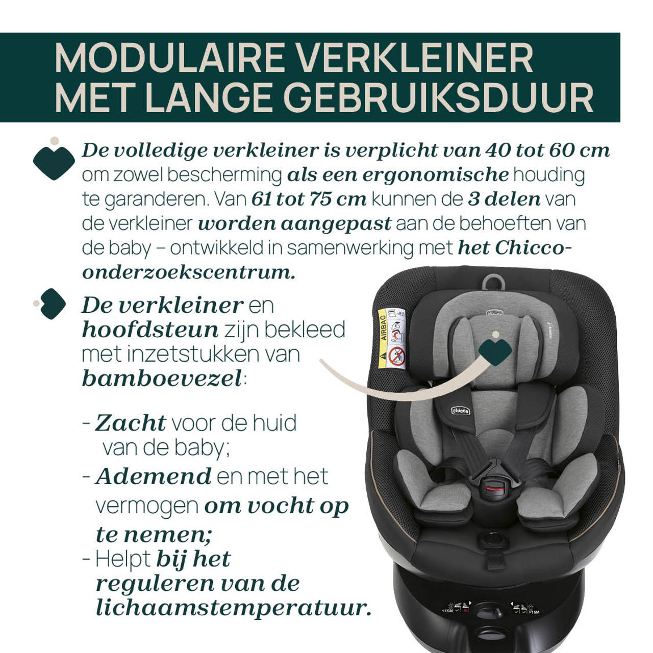 Autostoel Seat105 i-Size (40-105 cm) Chicco - 6