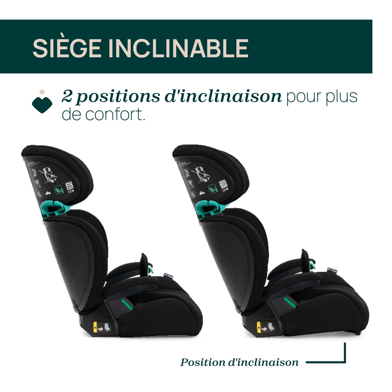 Siège-auto Quizy Lite i-Size (100-150 cm) null - 2