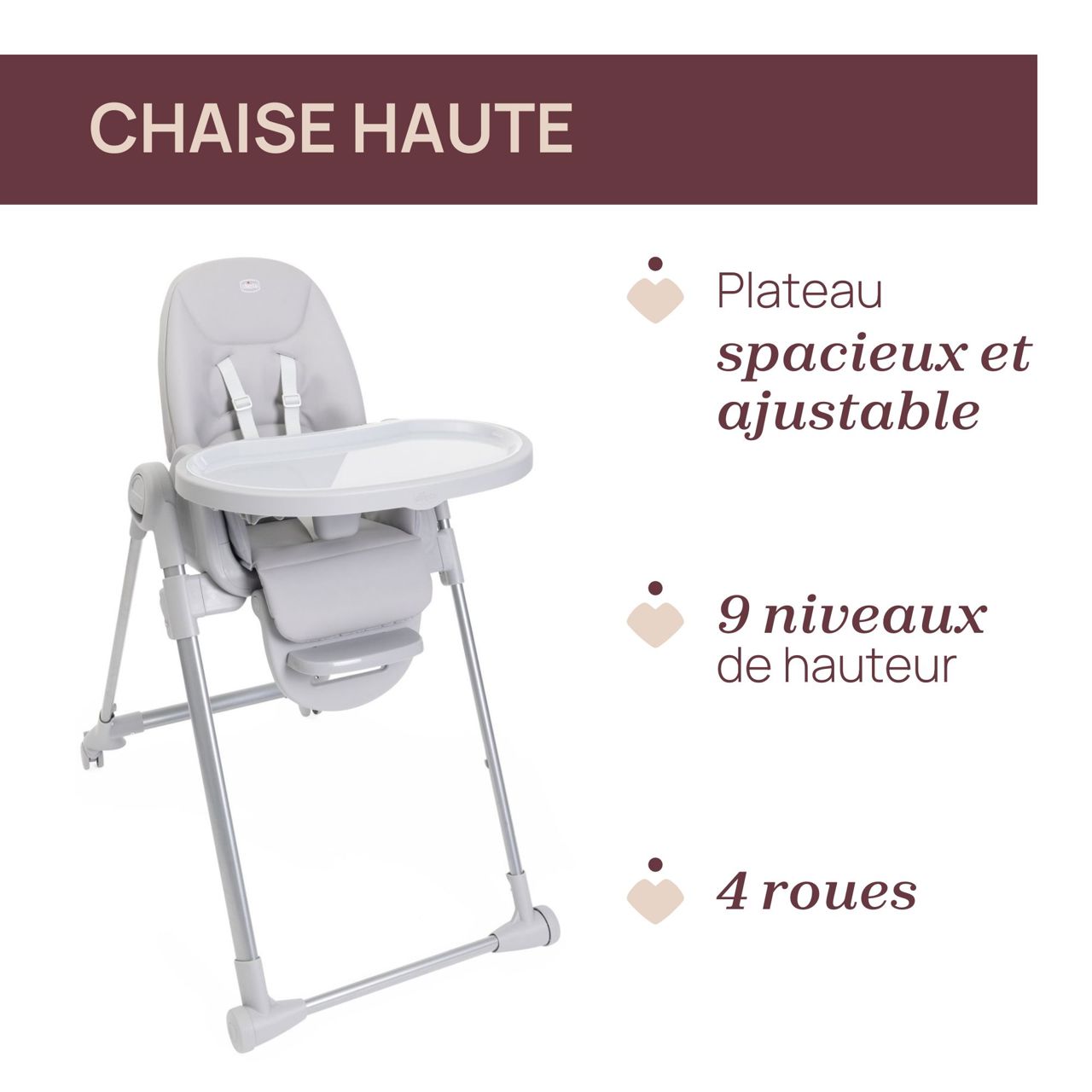 Chaise Haute Polly Armonia null - 3