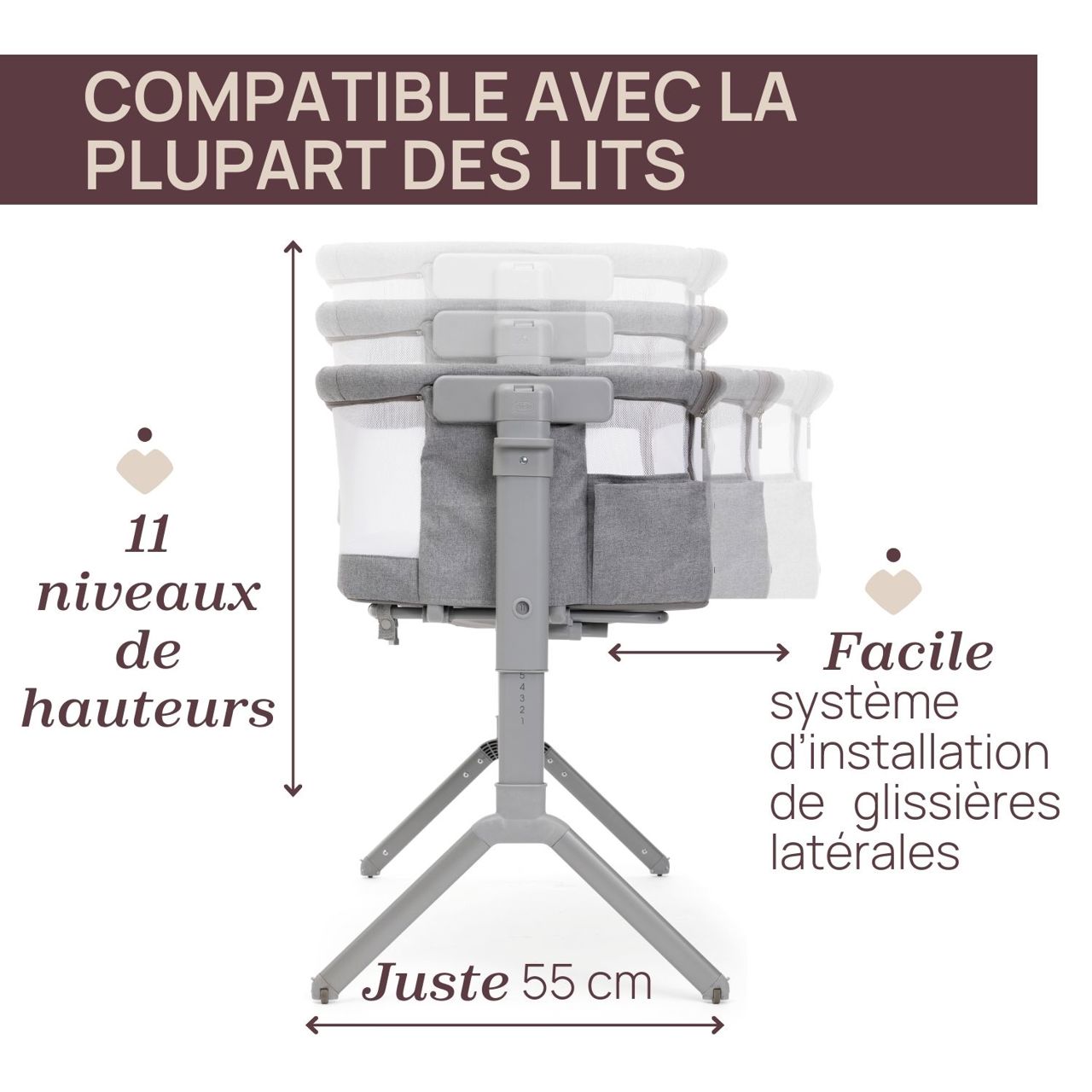 Berceau Cododo Next2Me Armonia Chicco - 4