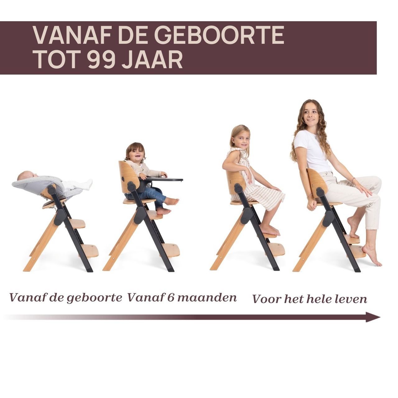 Meraviglia Meegroeiende Kinderstoel Chicco - 1