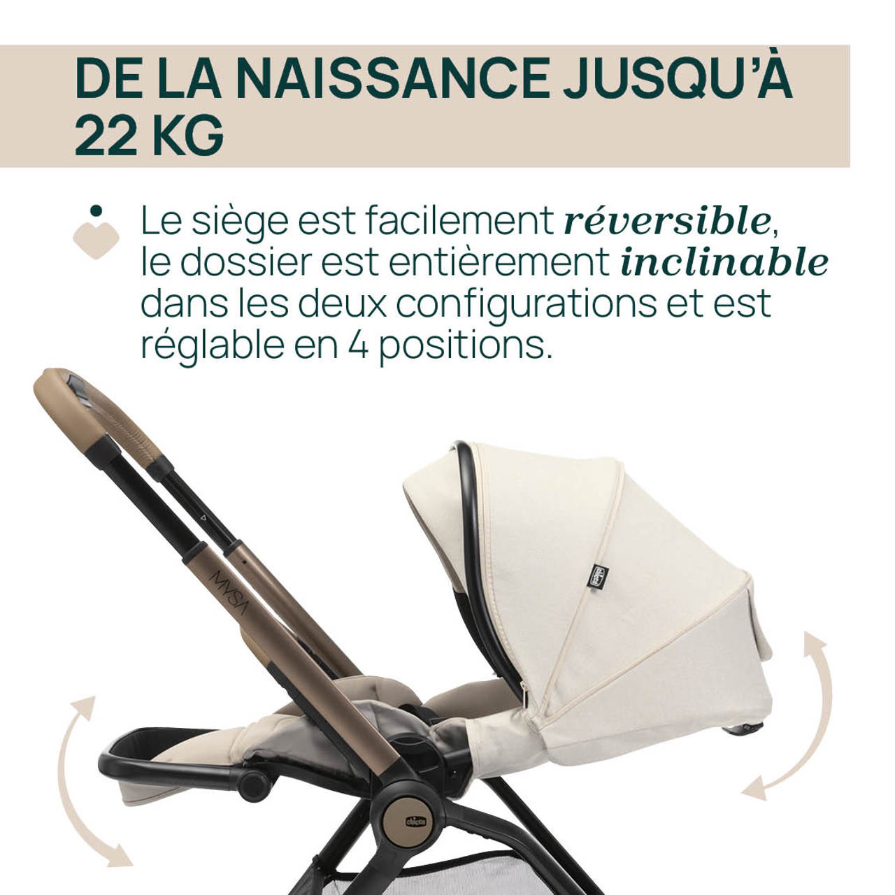 Trio Mysa - First-Seat Recline i-Size Chicco - 6