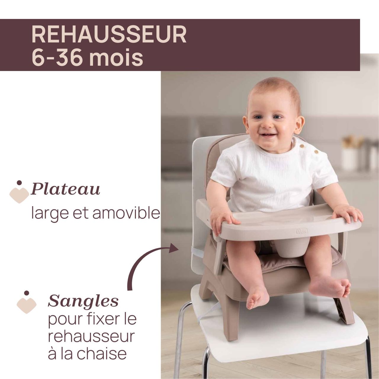 Rehausseur Bento Chicco - 1