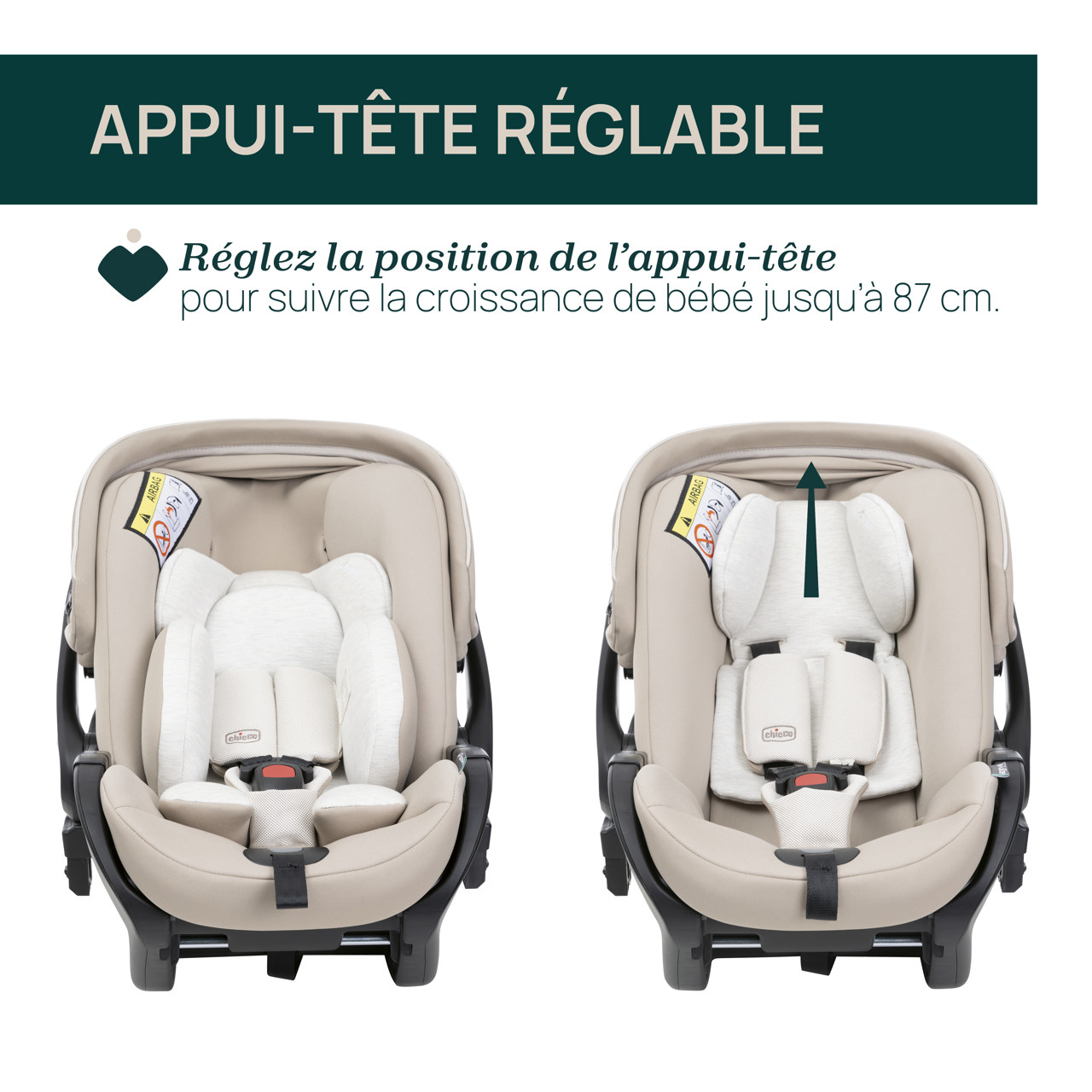 Si&egrave;ge-auto First-Seat Recline 2 i-Size (40-87 cm) Chicco - 5