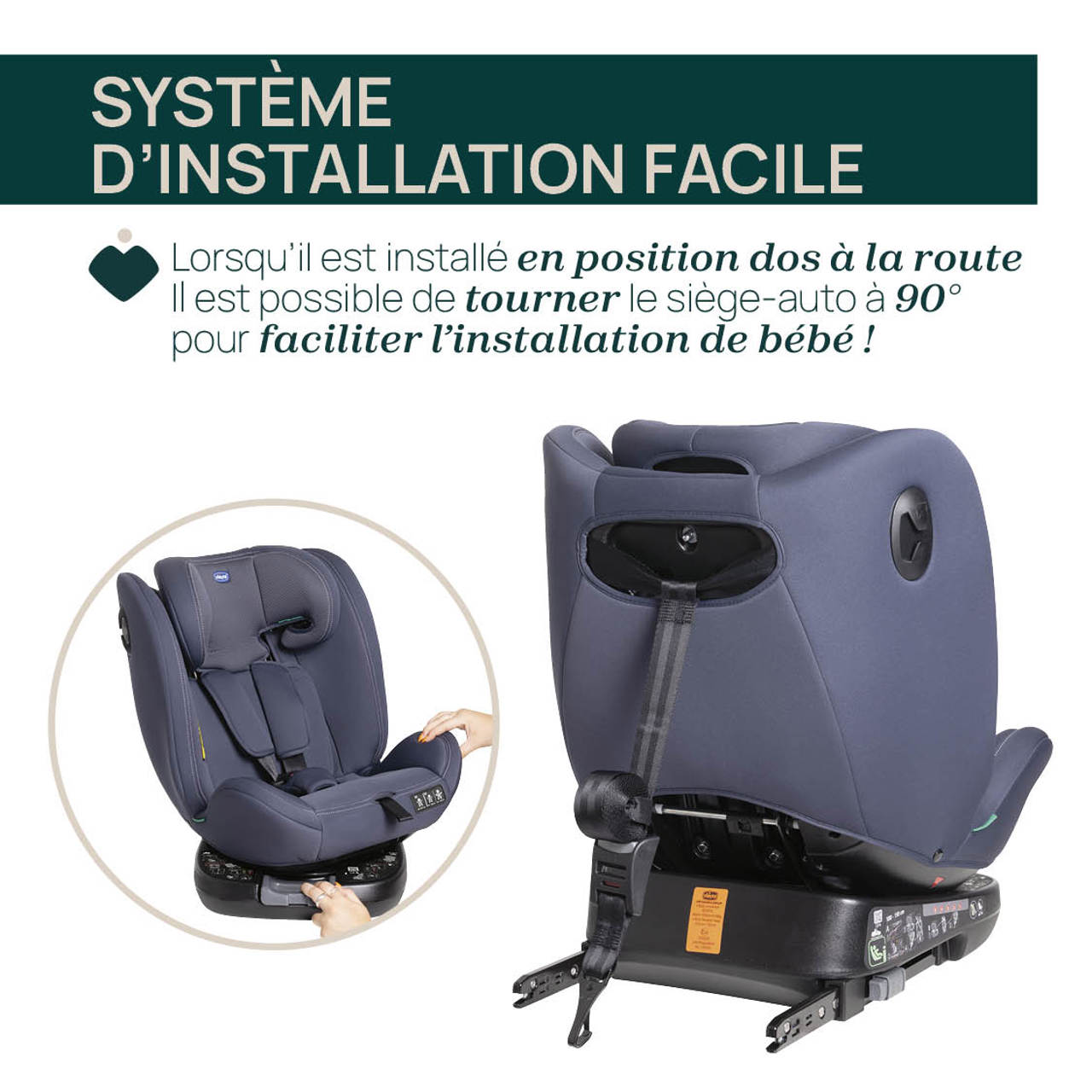 Siège-auto Unico Evo i-Size (40-150 cm) Chicco - 3