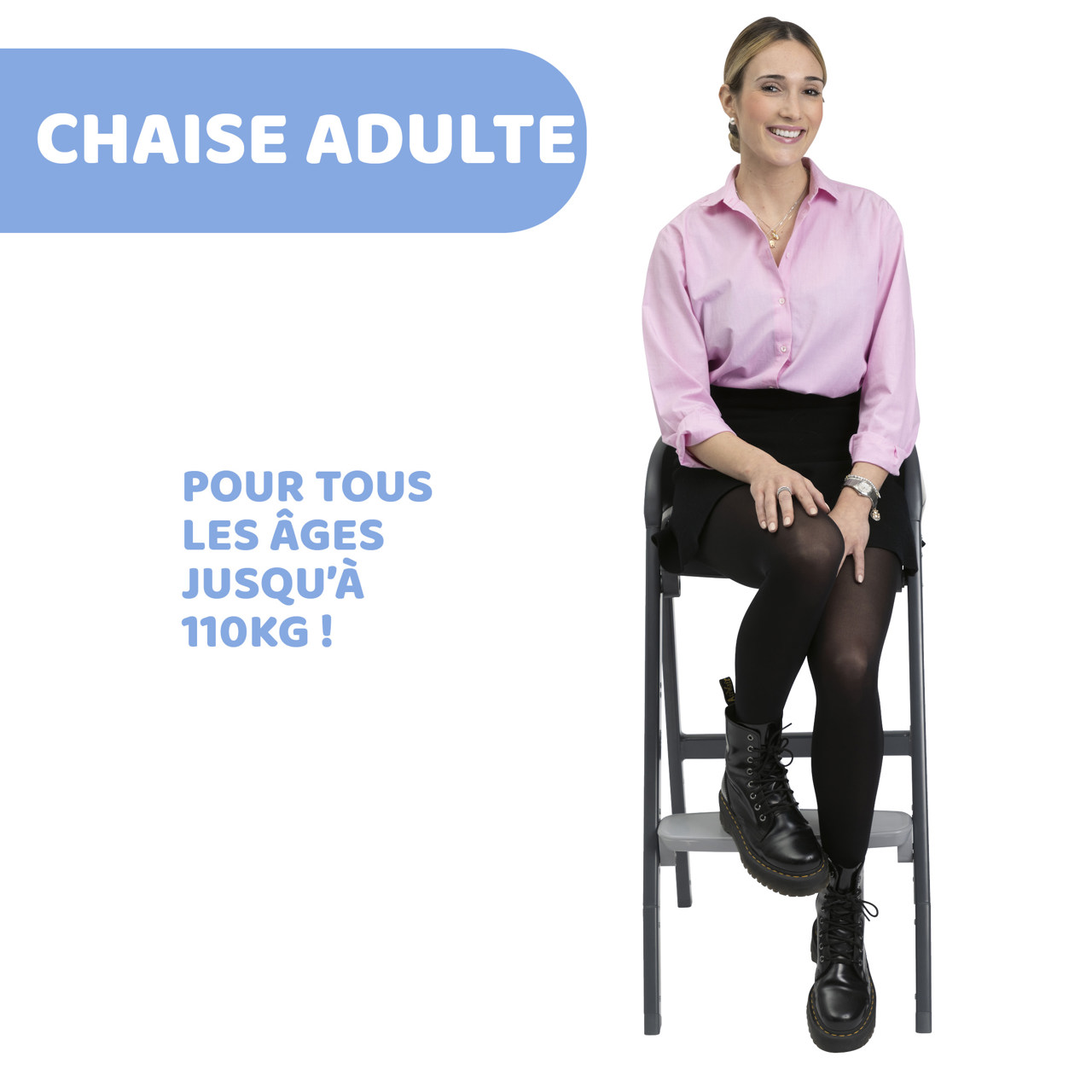 Chaise Haute Évolutive Crescendo Up Chicco - 3