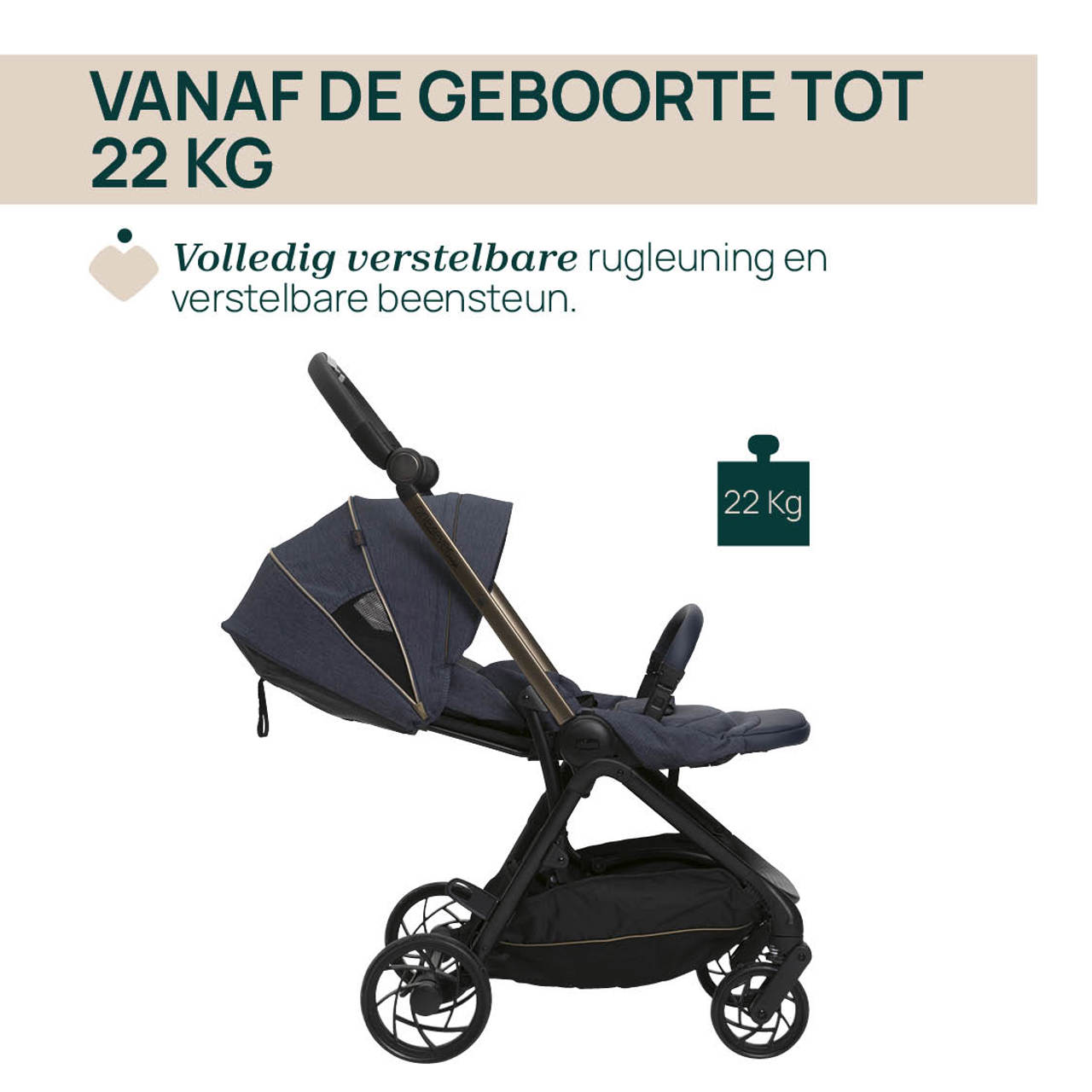 One4Ever Lounge Kinderwagen  image number 1