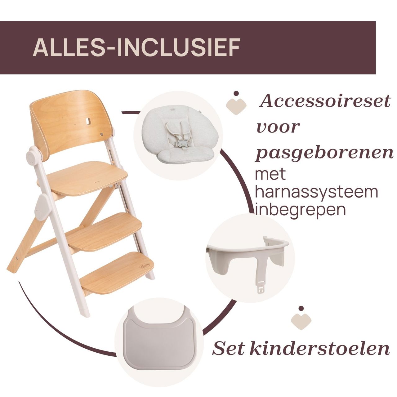 Meraviglia Meegroeiende Kinderstoel Chicco - 2