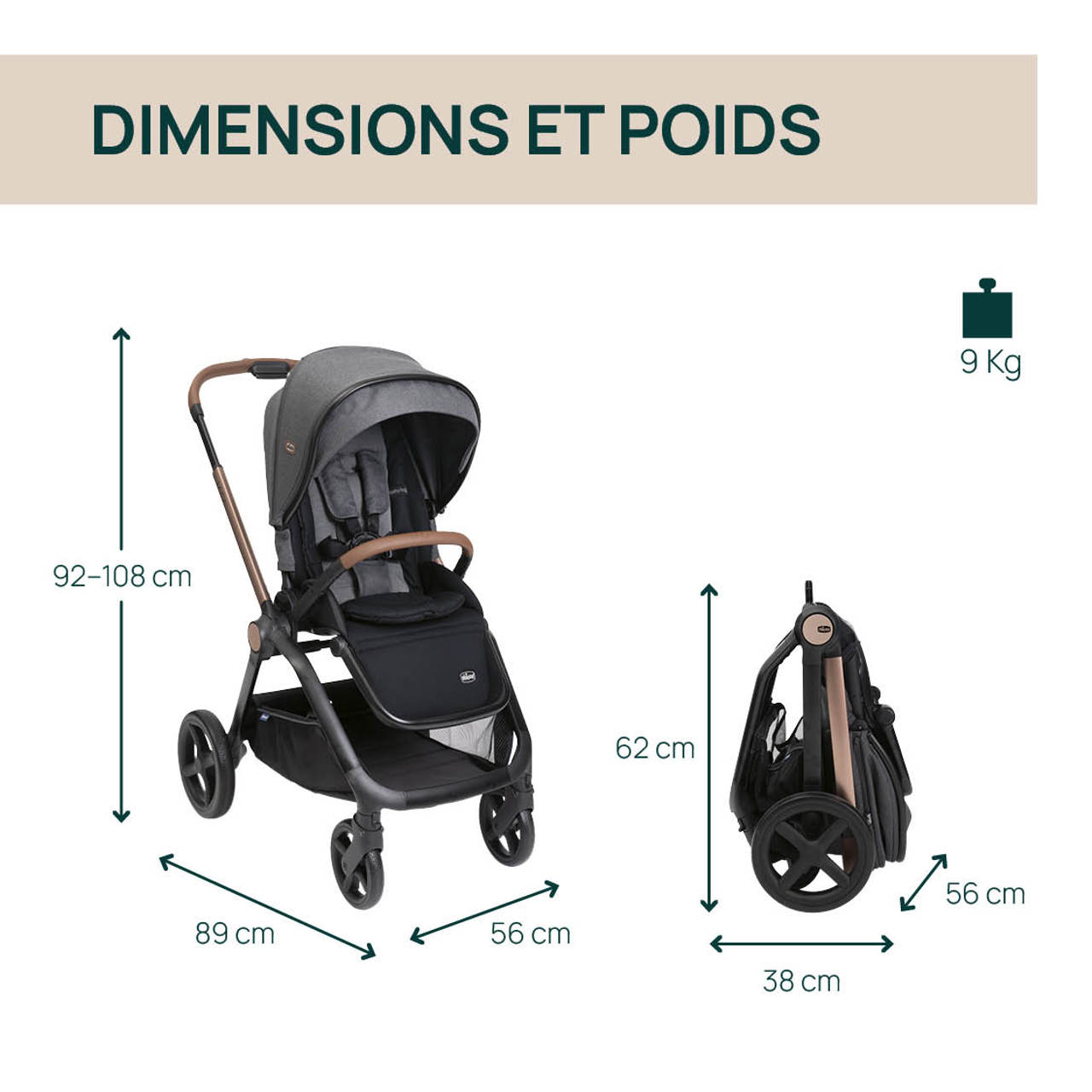 Trio Mysa - First-Seat Recline i-Size Chicco - 9