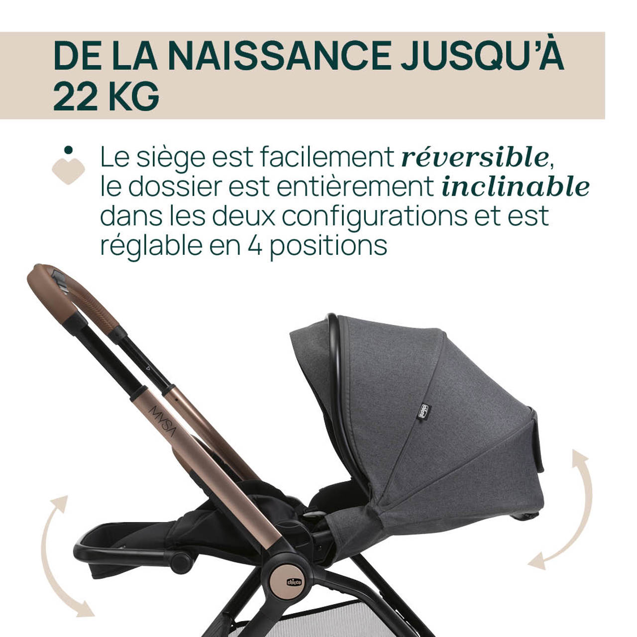 Trio Mysa - First-Seat Recline i-Size Chicco - 8