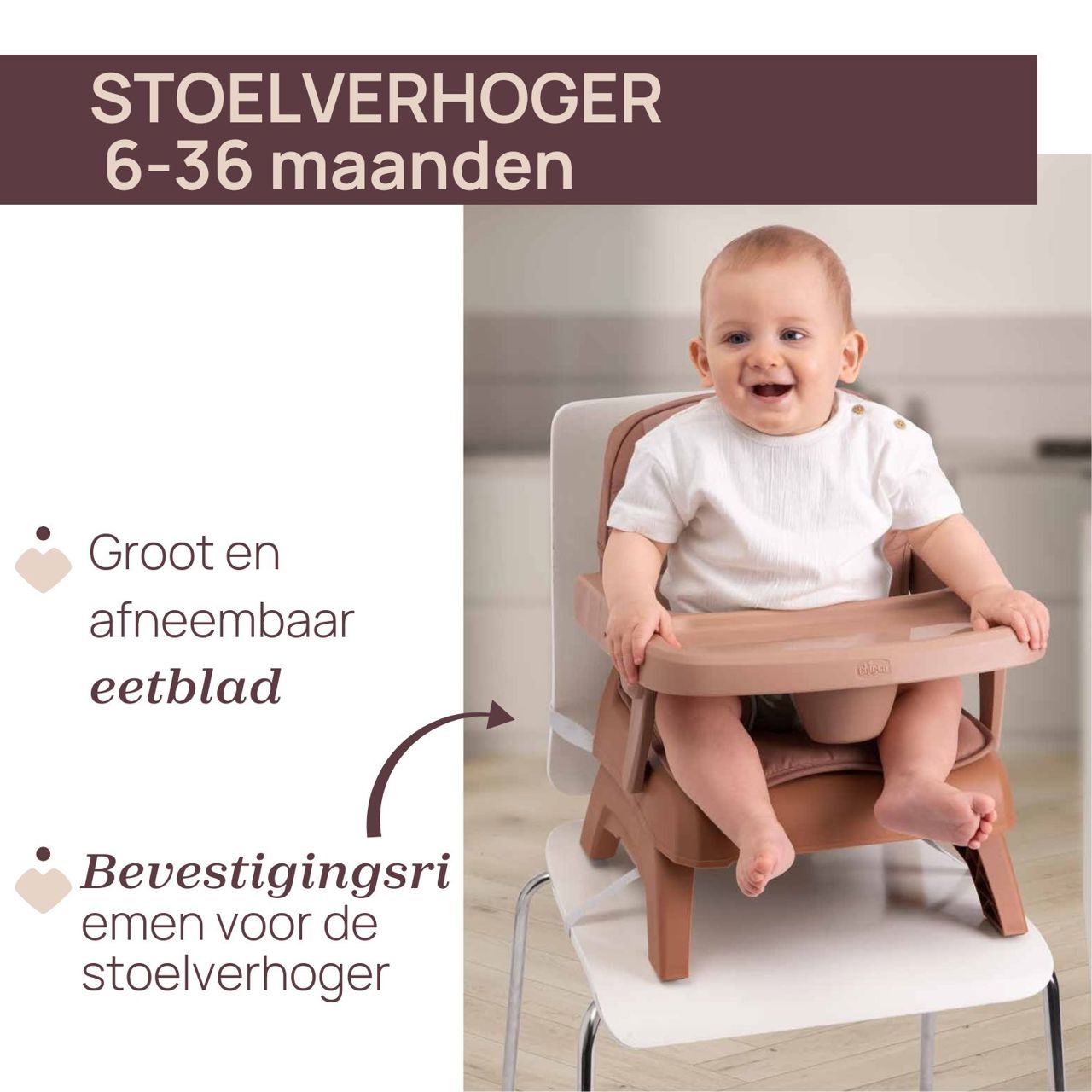 Stoelverhoger Bento Chicco - 1