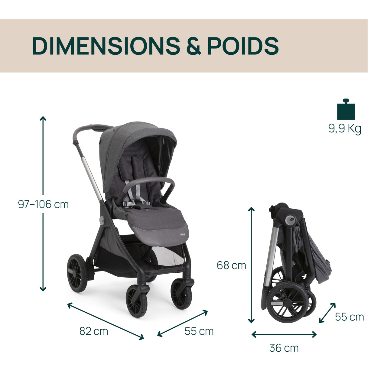 Trio Bellagio 2 - First Seat Recline I-size Chicco - 1